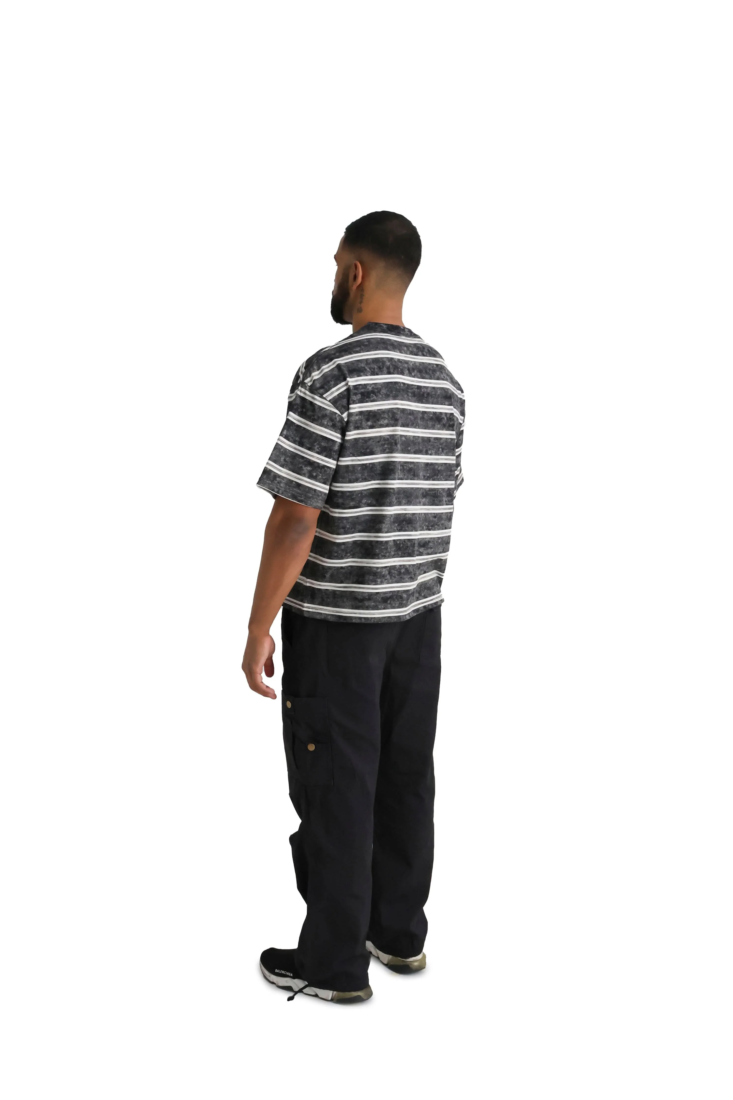 Retro Striped T-Shirt 260GSM - Image 5