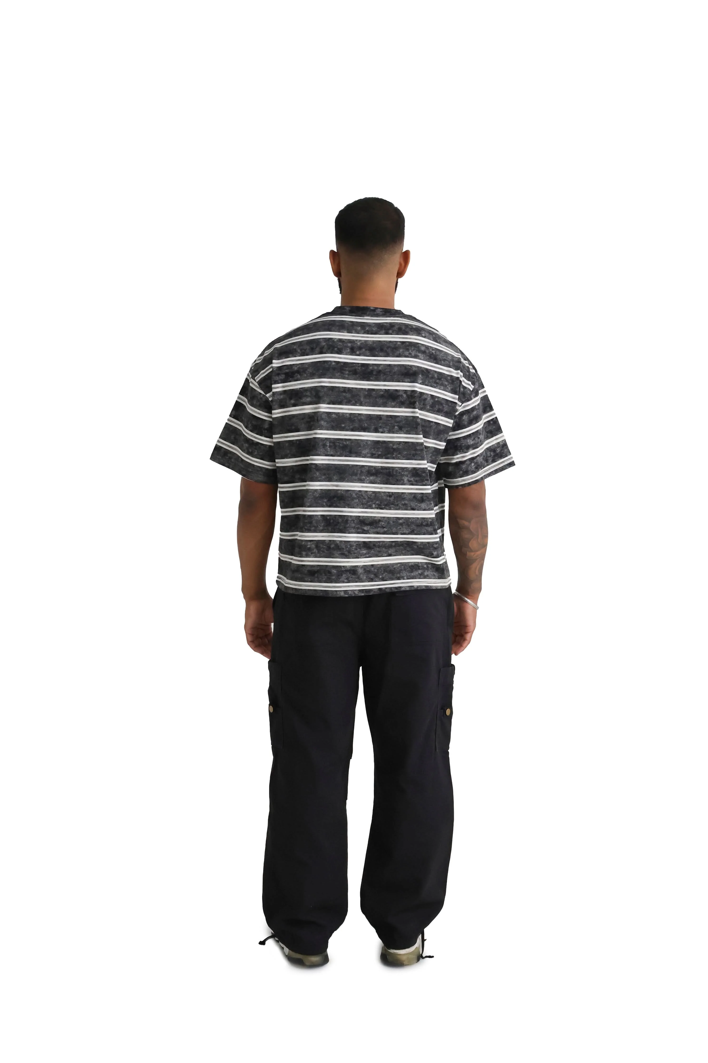 Retro Striped T-Shirt 260GSM - Image 6