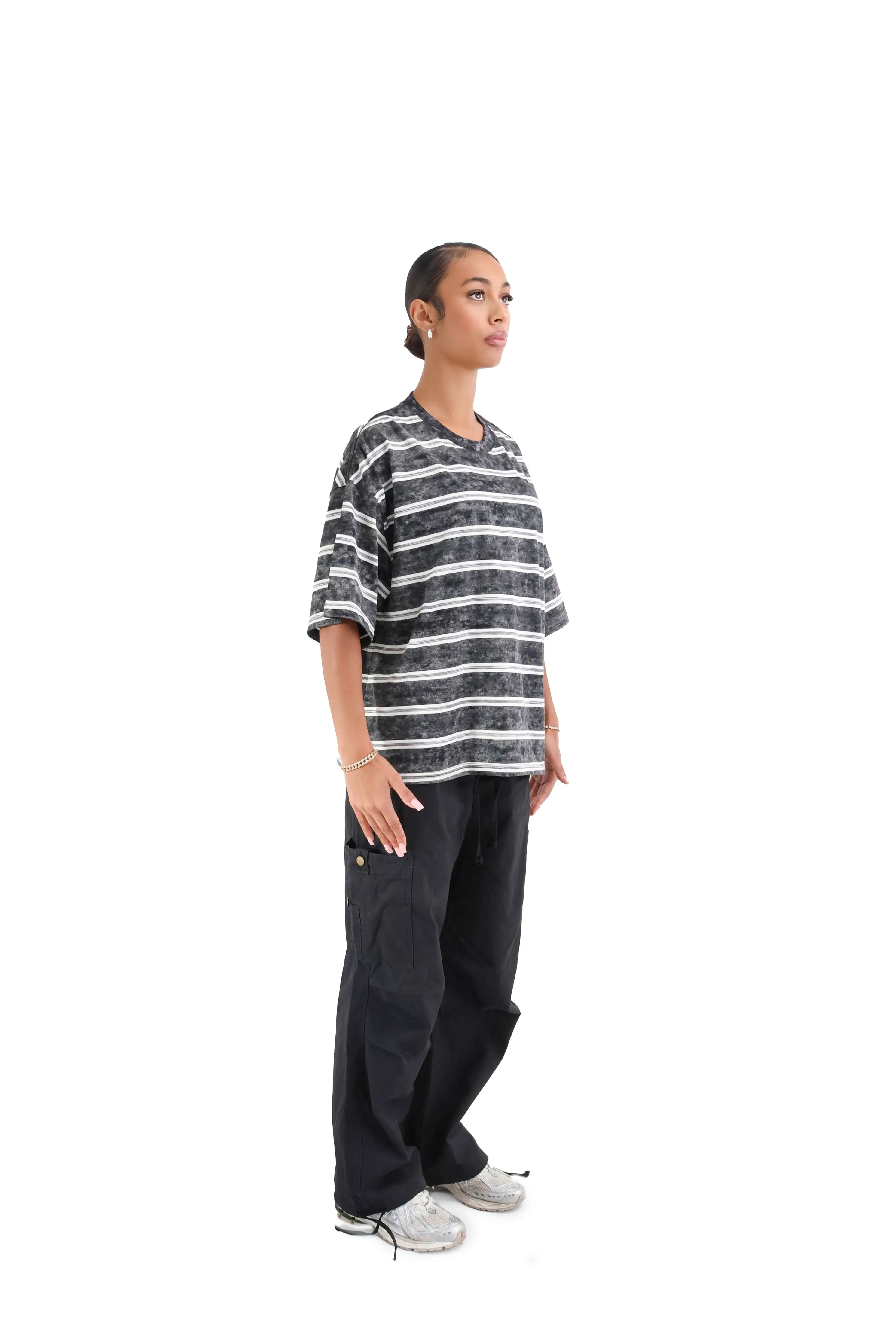 Retro Striped T-Shirt 260GSM - Image 9