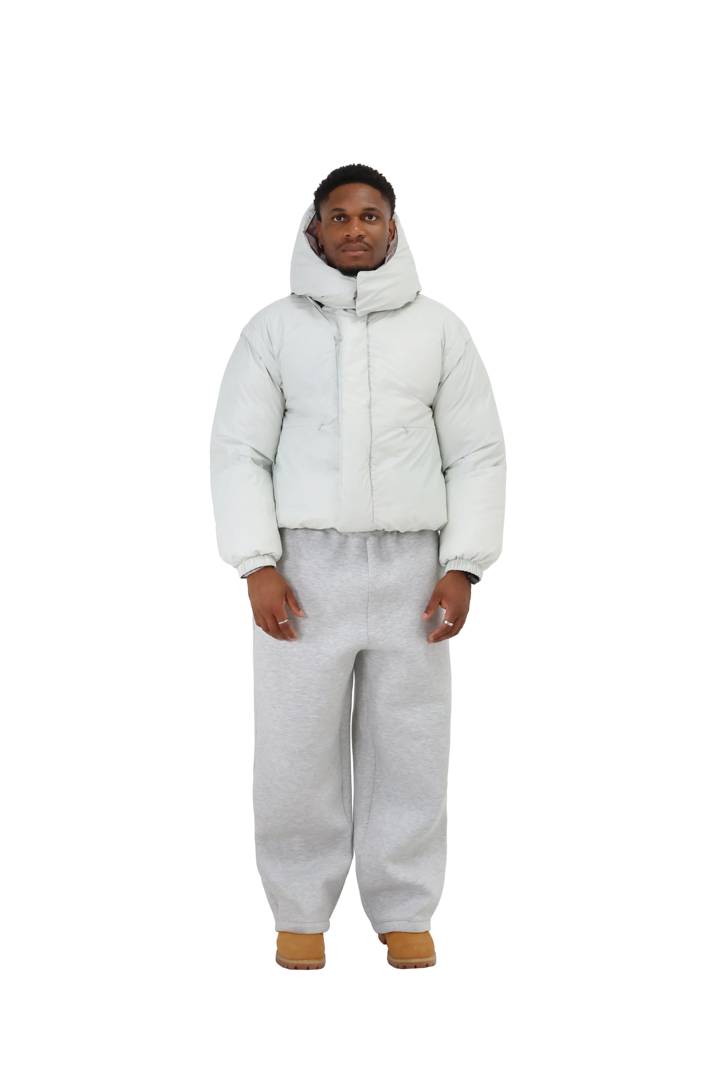 Reversible Adjustable Down Jacket/Gilet - Image 10