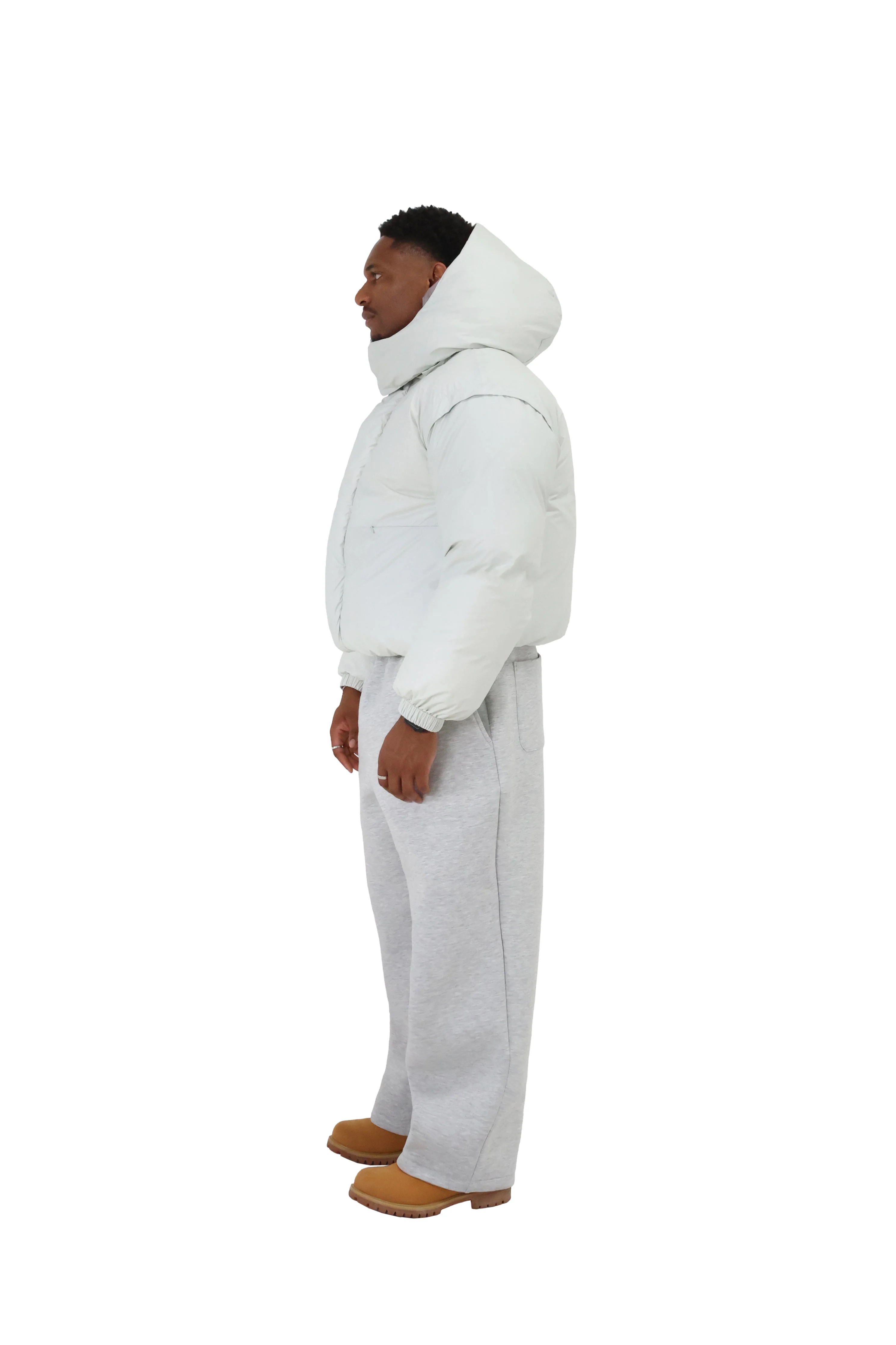 Reversible Adjustable Down Jacket/Gilet - Image 12