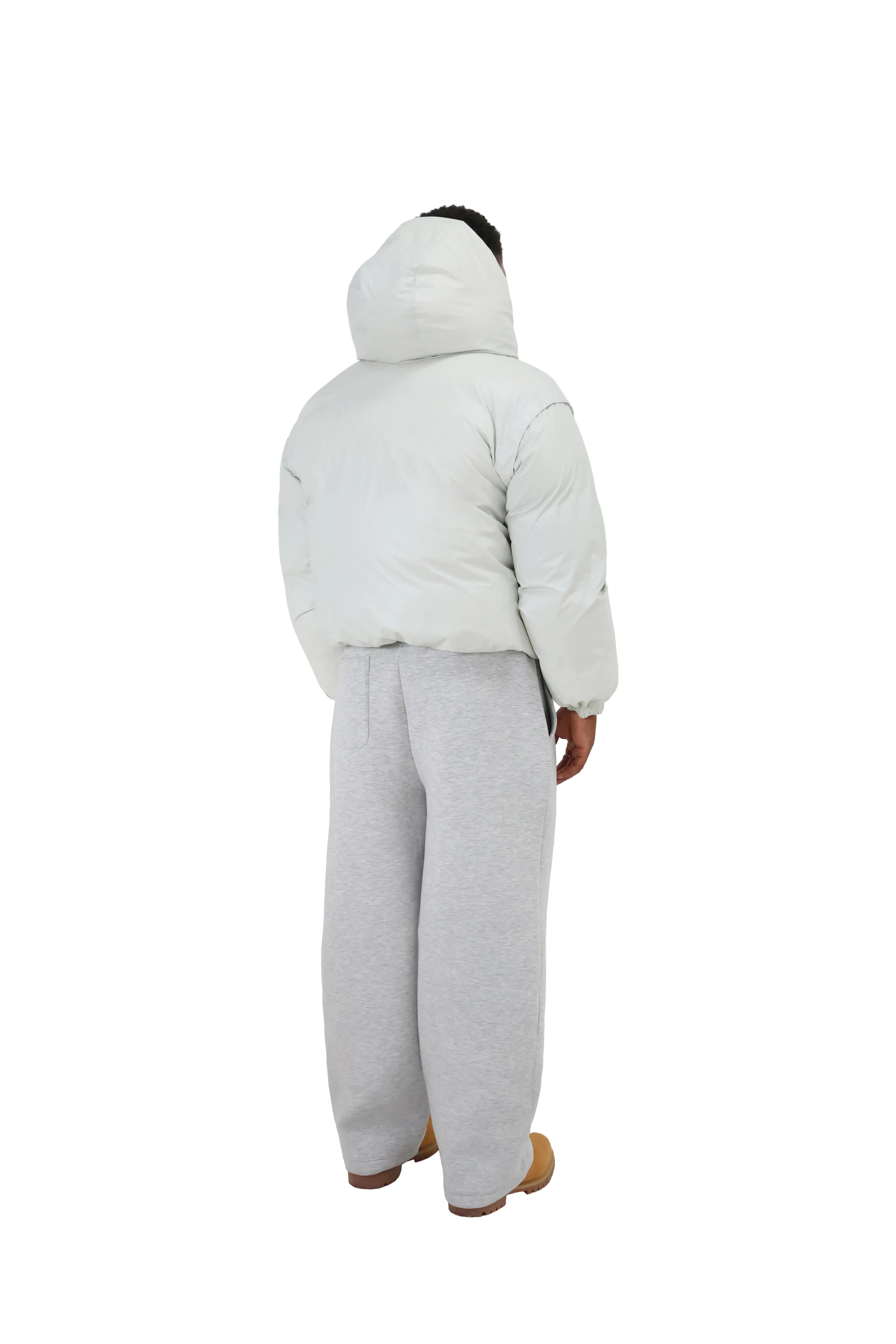Reversible Adjustable Down Jacket/Gilet - Image 15