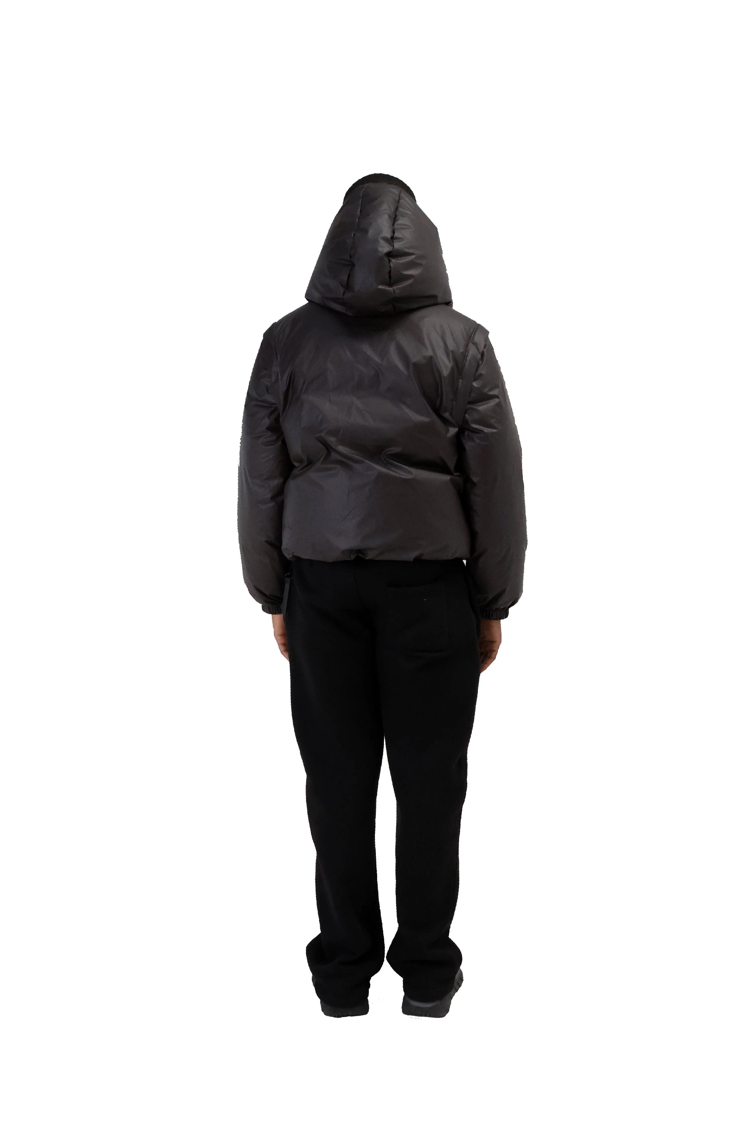 Reversible Adjustable Down Jacket/Gilet - Image 6