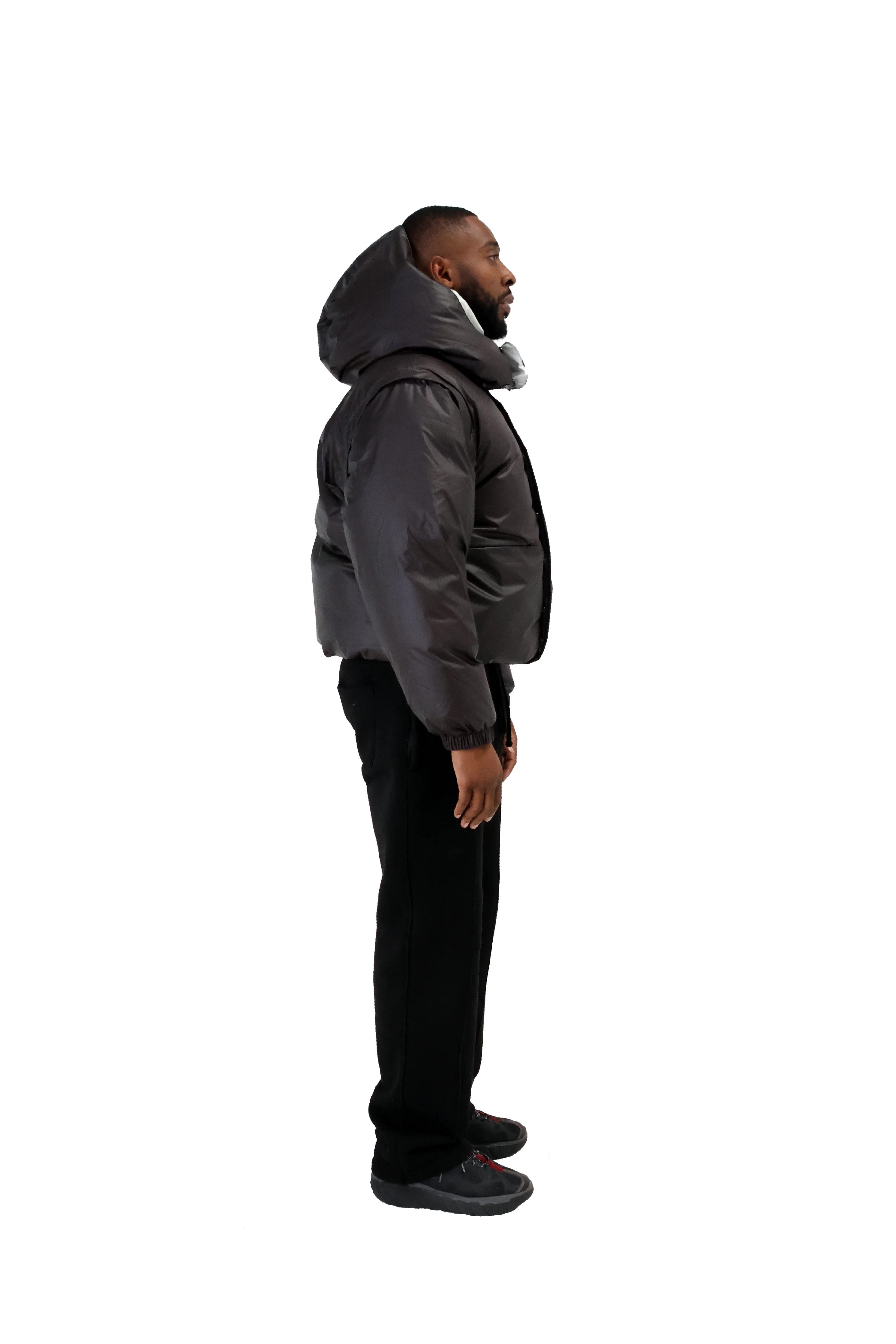Reversible Adjustable Down Jacket/Gilet - Image 8