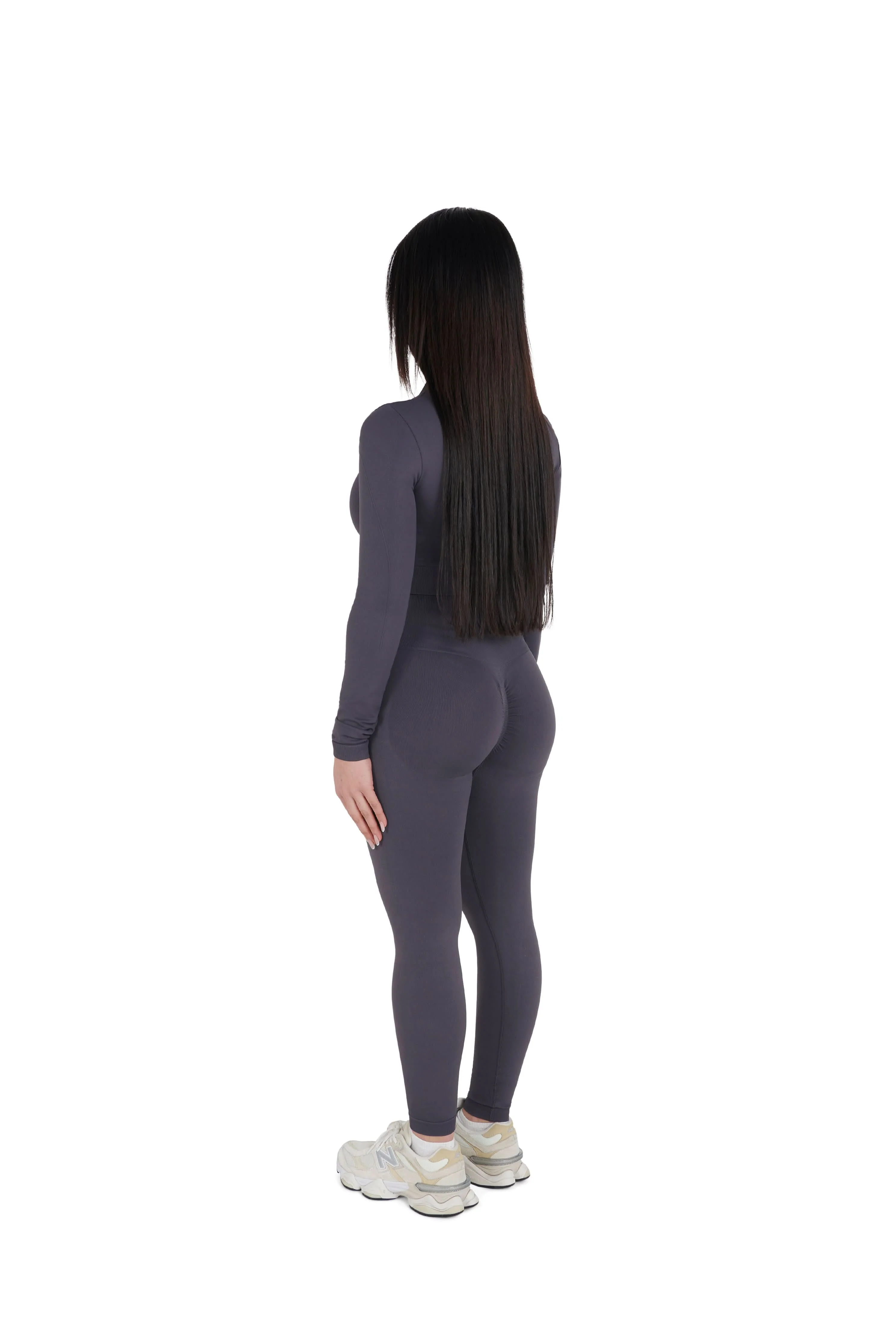 Seamless Cropped Zip Jacket - Image 13