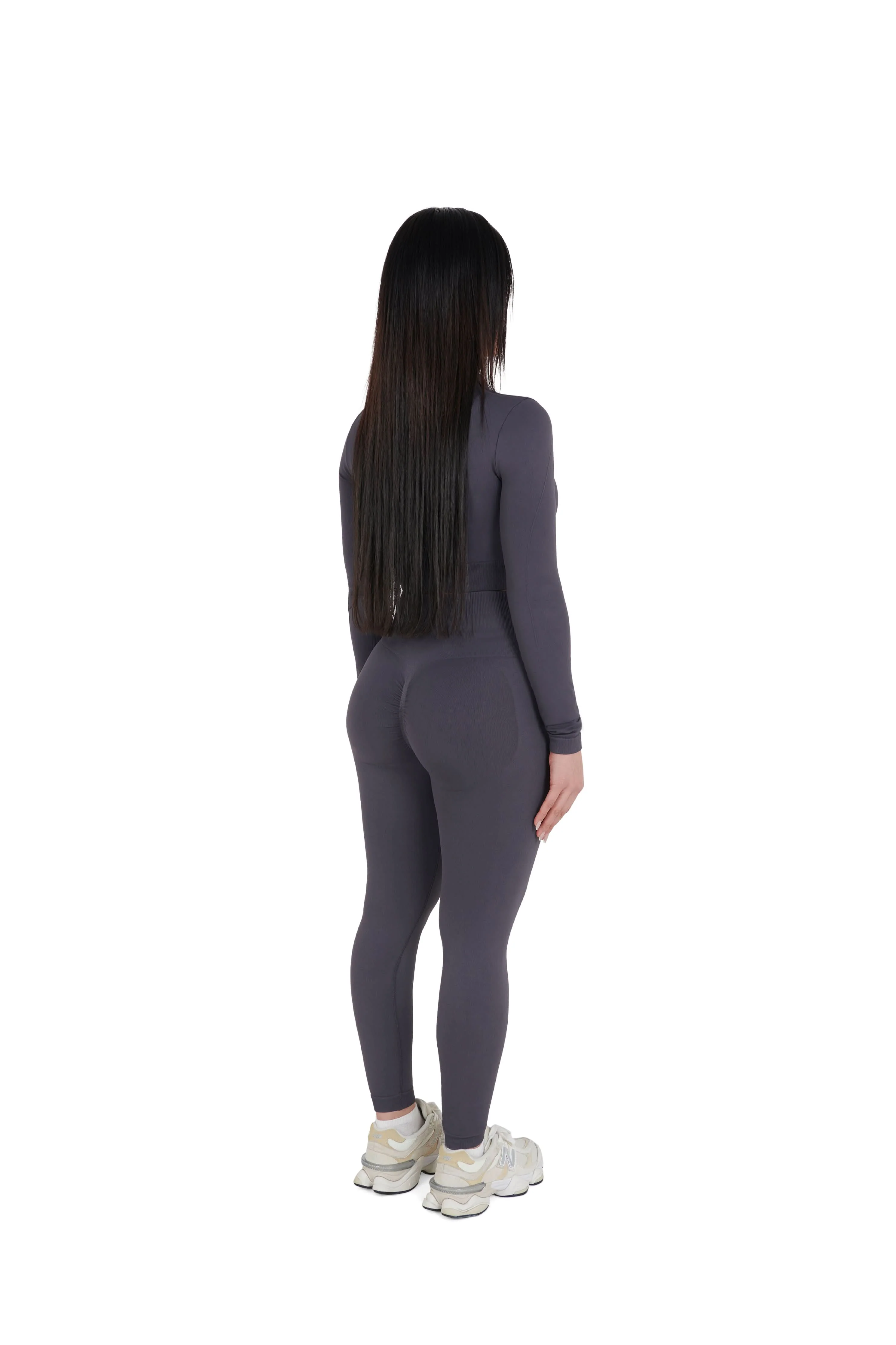 Seamless Cropped Zip Jacket - Image 15