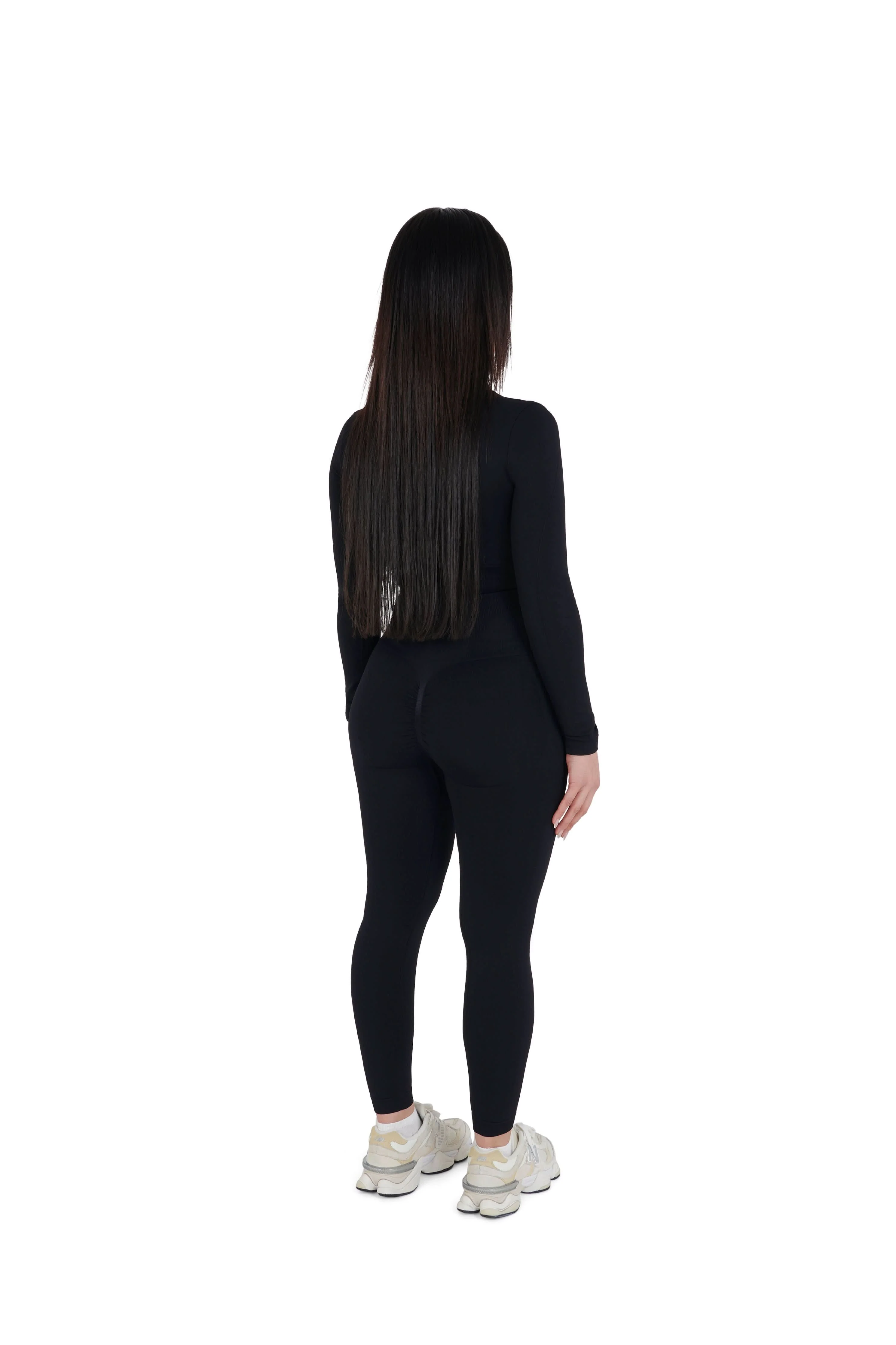 Seamless Cropped Zip Jacket - Image 7