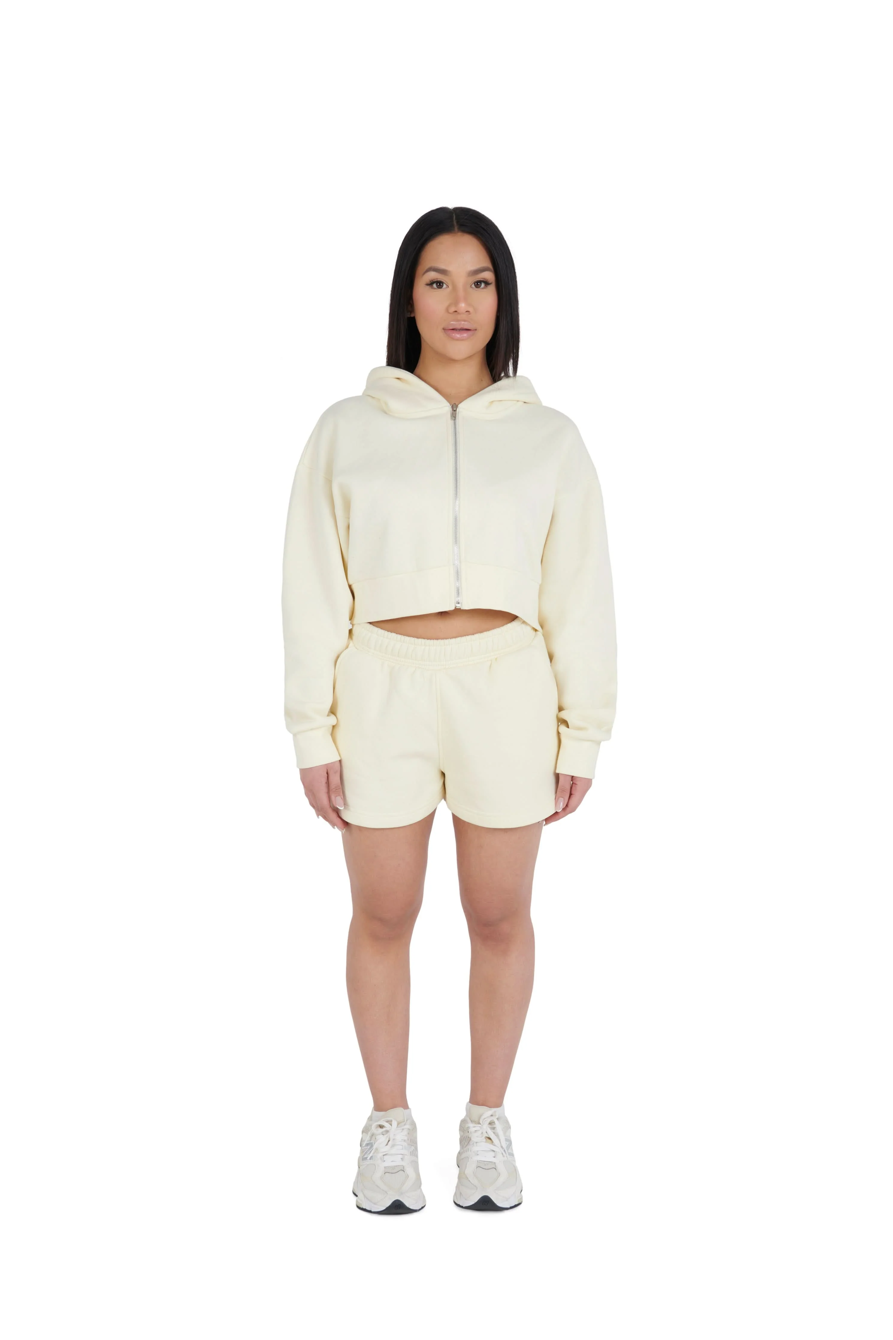 Ladies Cropped Shorts 330GSM - Image 18