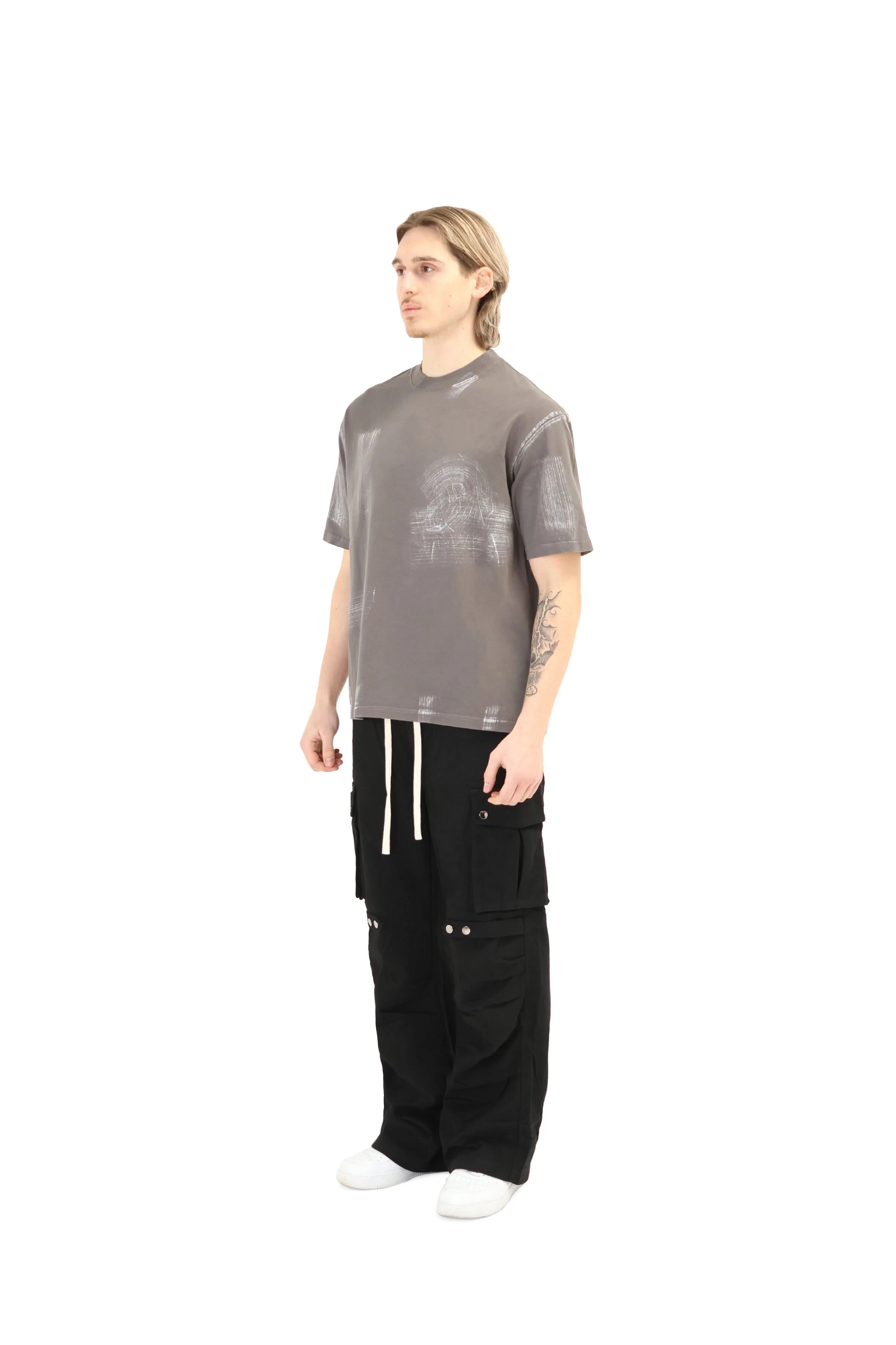Paint Stroke Oversized T-Shirt 240GSM - Image 11