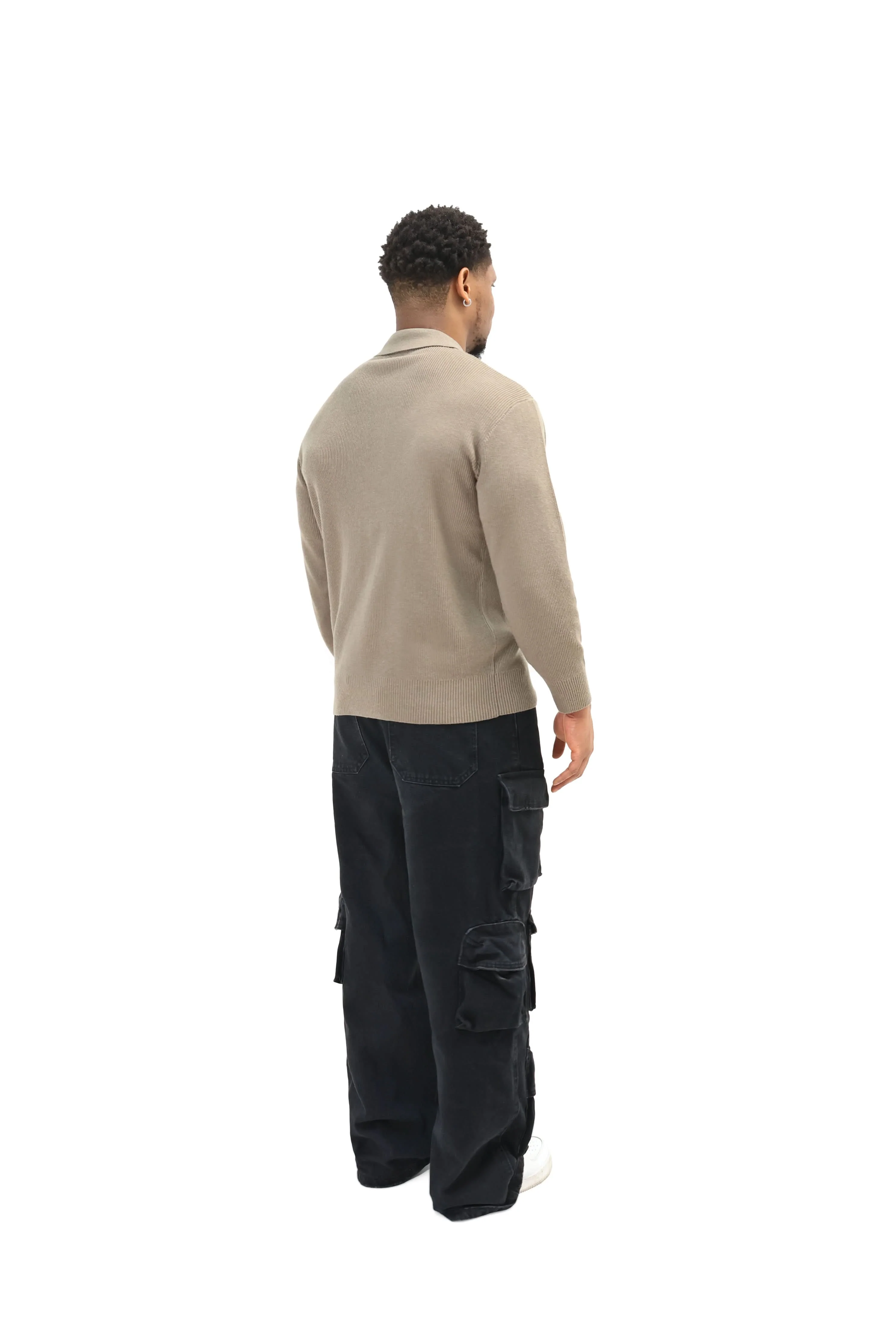 Multi Pocket Retro Wide Leg Jeans - Image 7