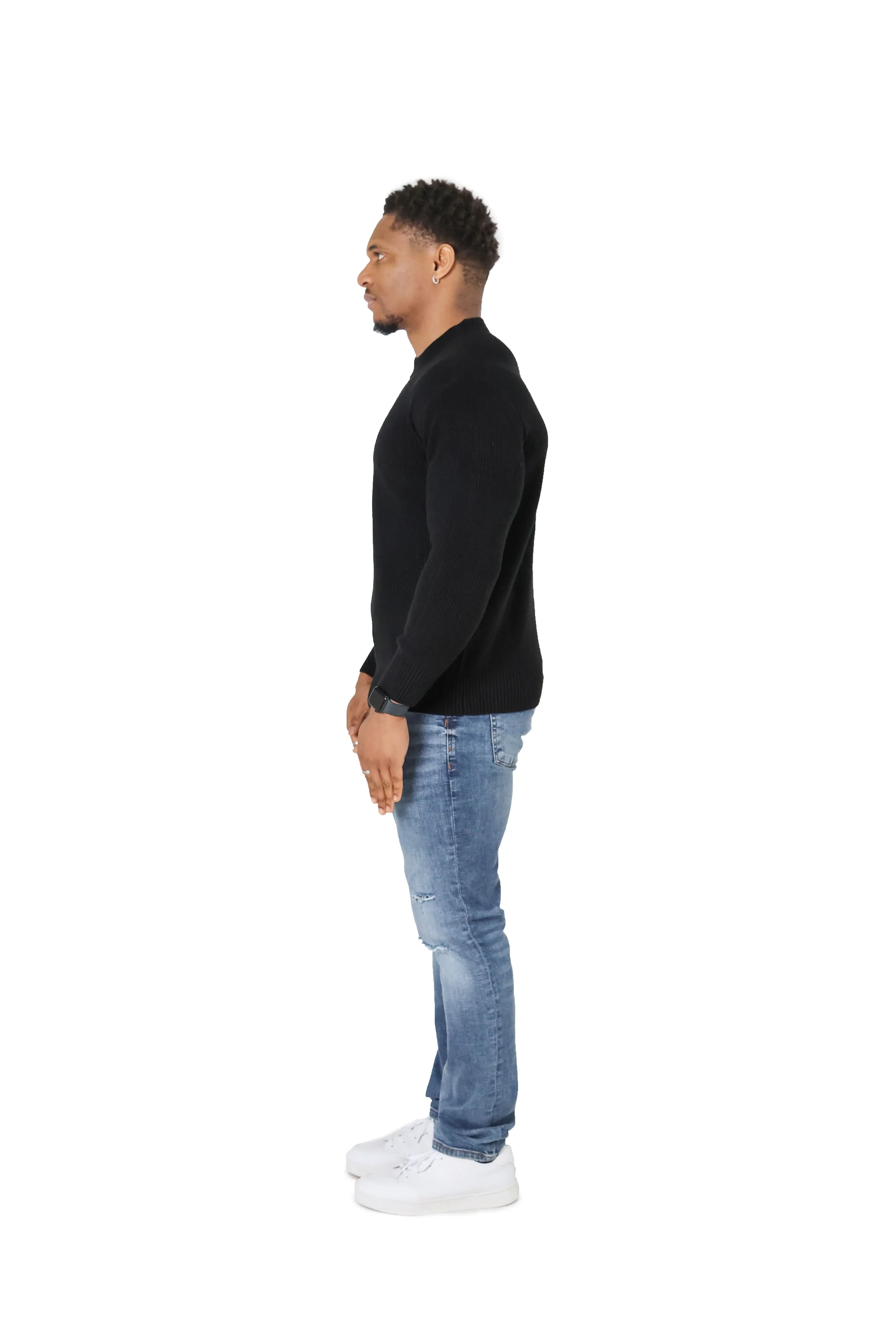 Luxury Silk Wool Knit Jumpers - Image 3