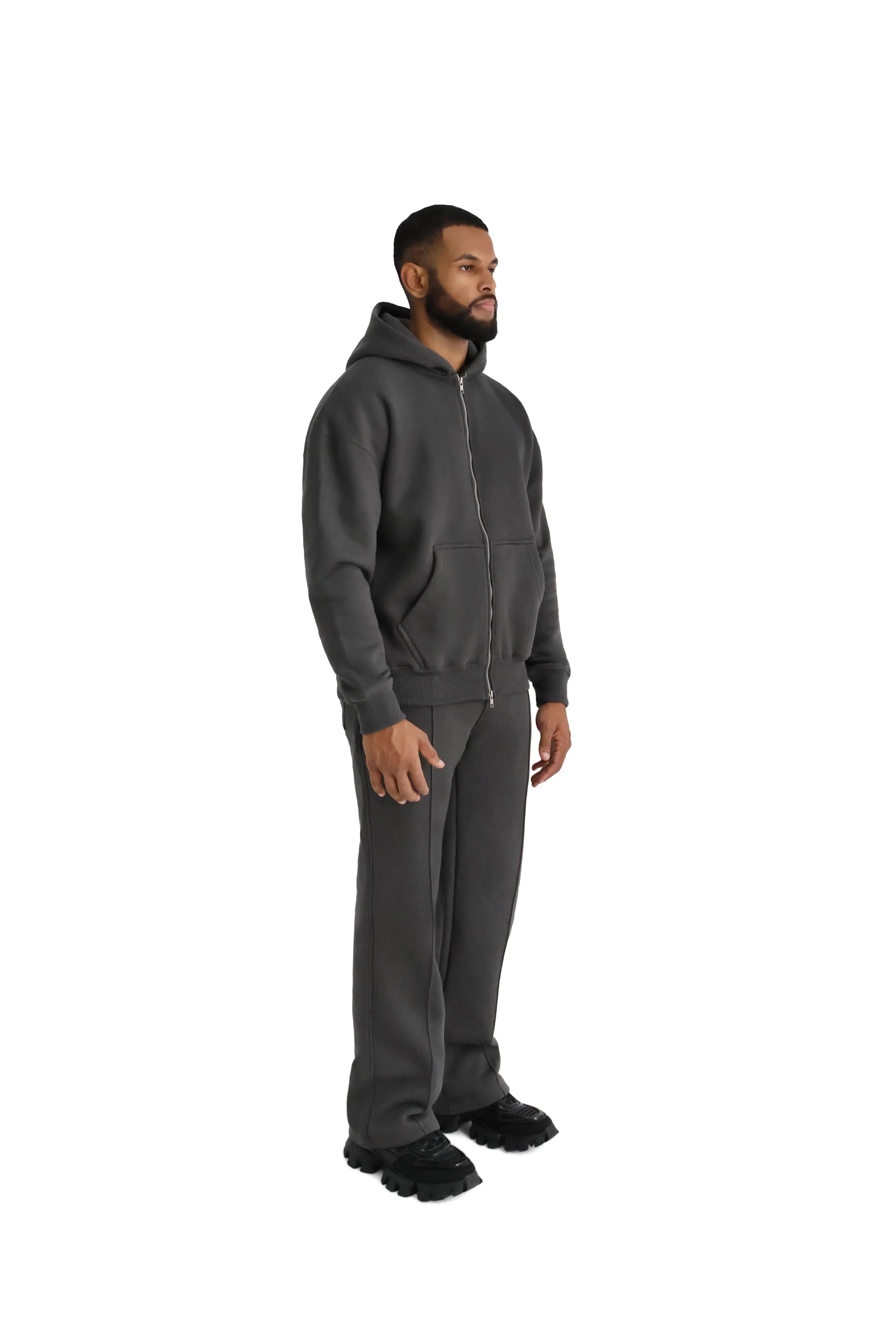 Ultra Luxury Oversized Zip Hoodies 550GSM - Image 17