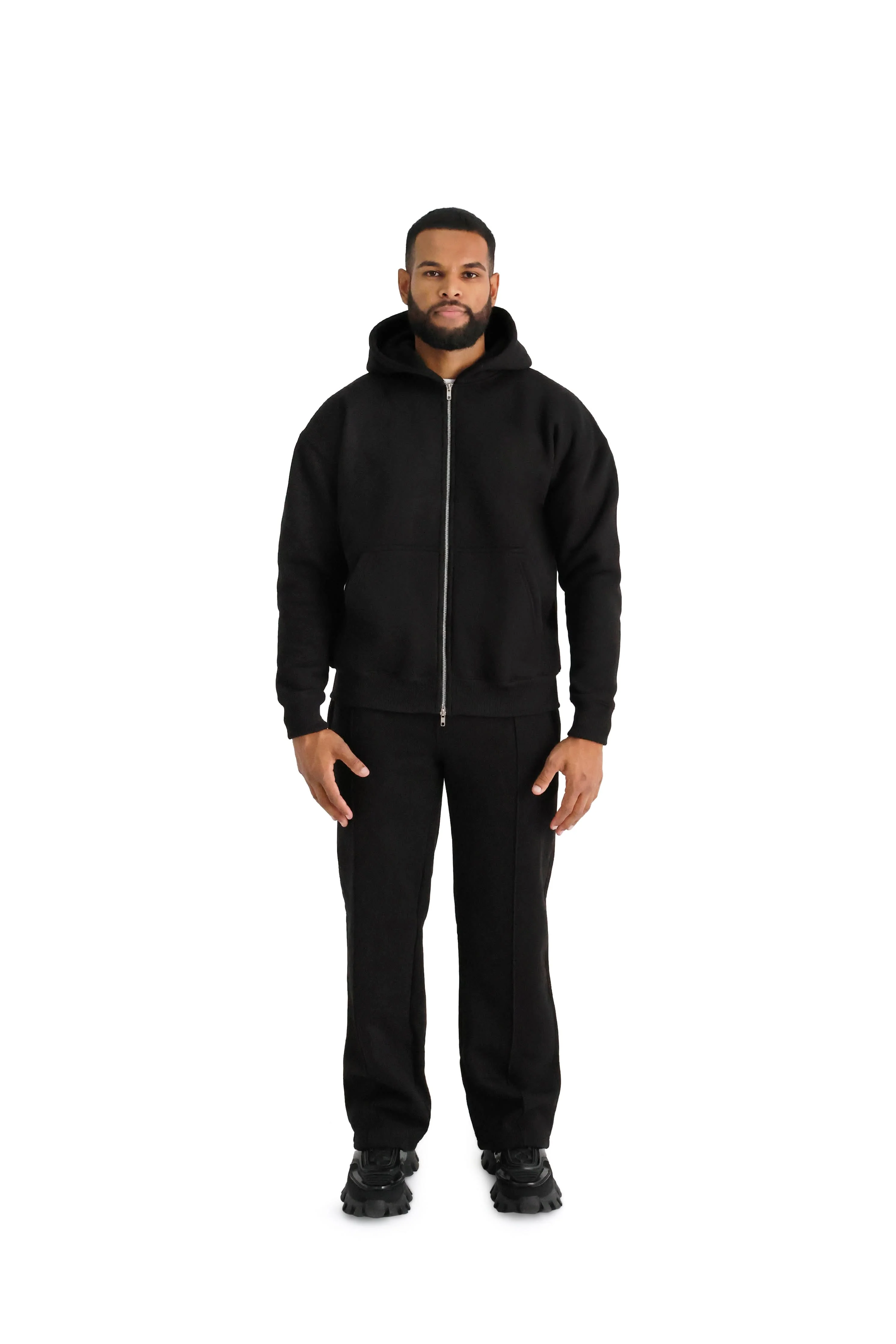 Ultra Luxury Oversized Zip Hoodies 550GSM - Image 2