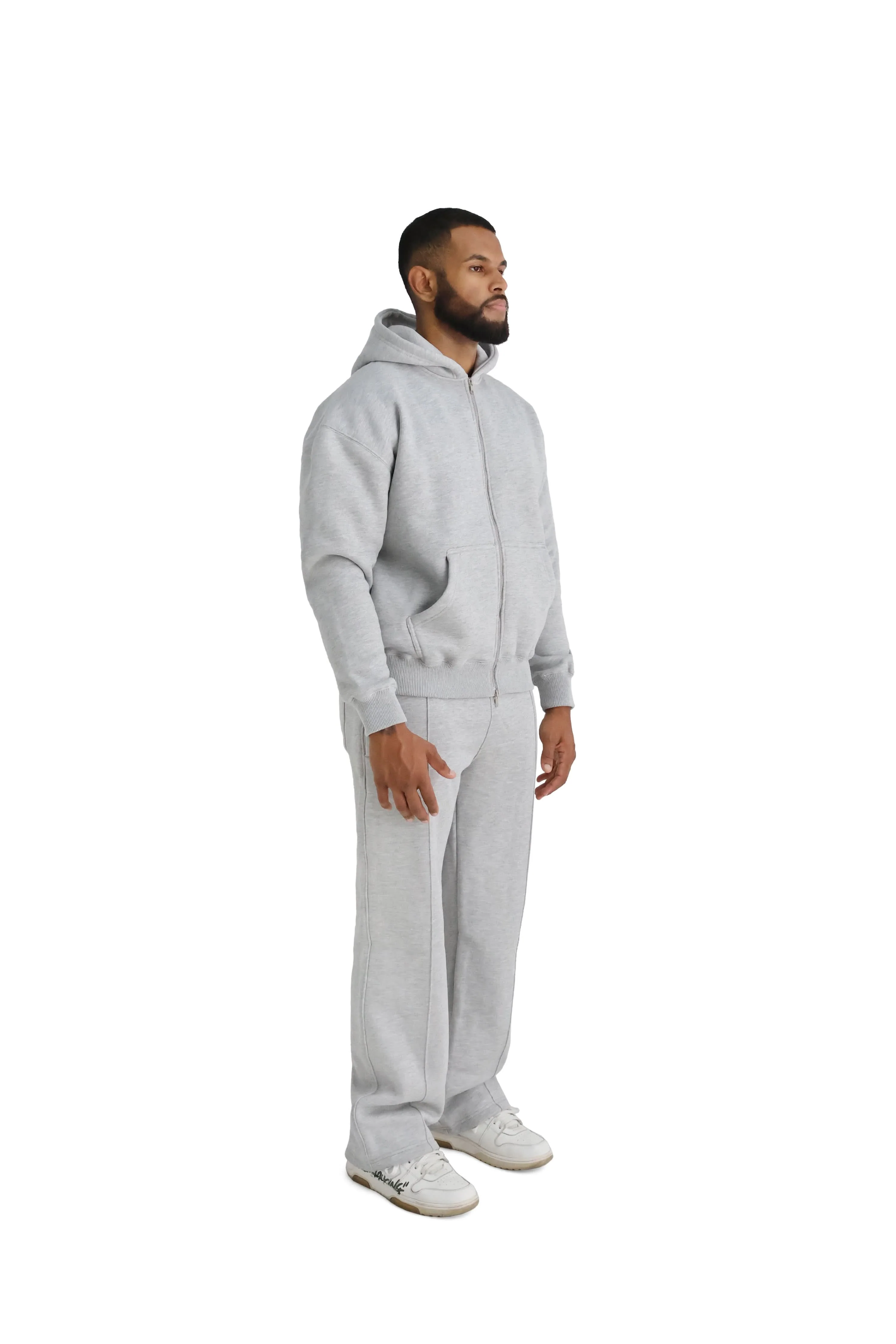 Ultra Luxury Oversized Zip Hoodies 550GSM - Image 9
