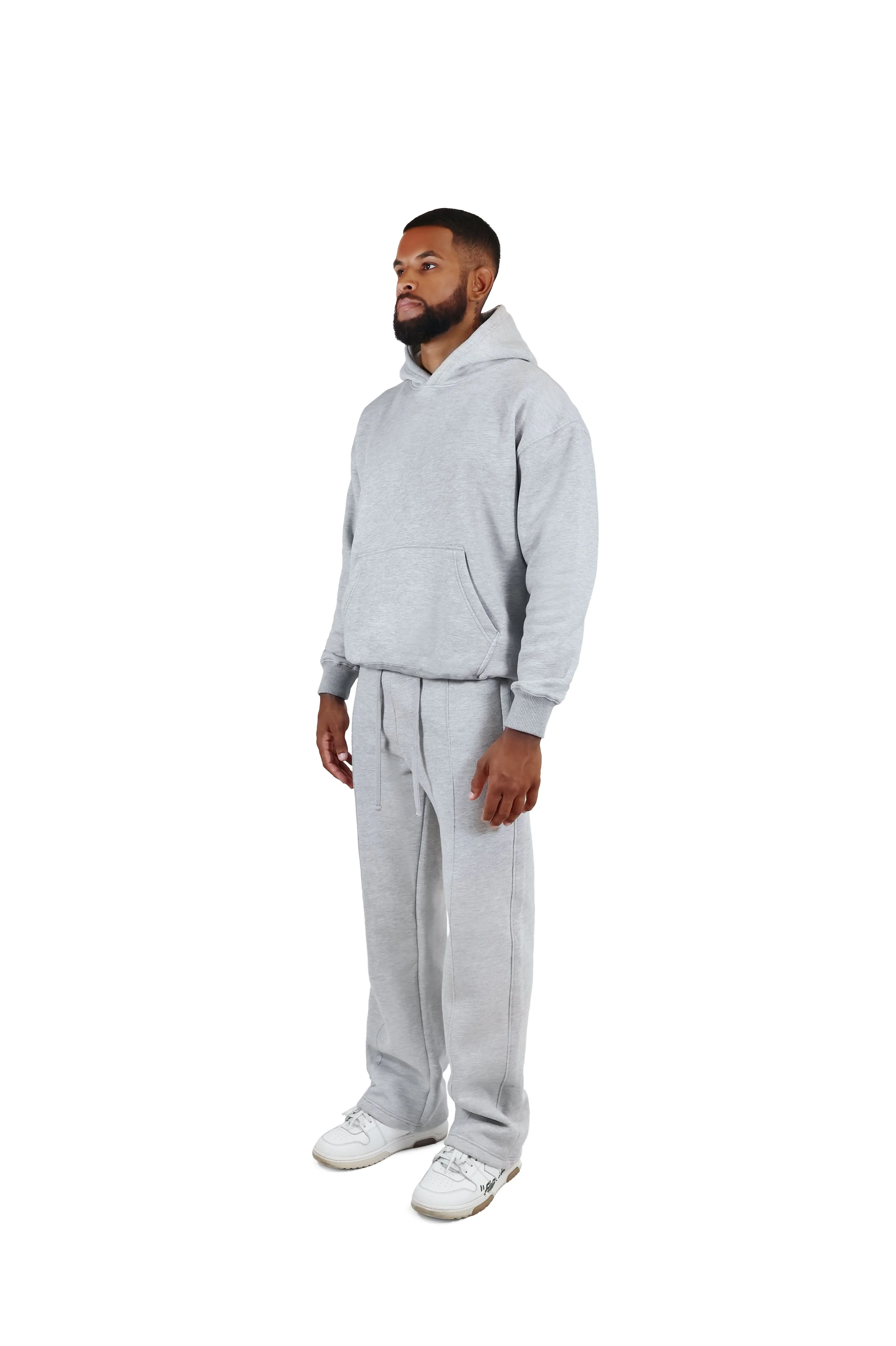 Ultra Luxury Wide Leg Joggers 550GSM - Image 10