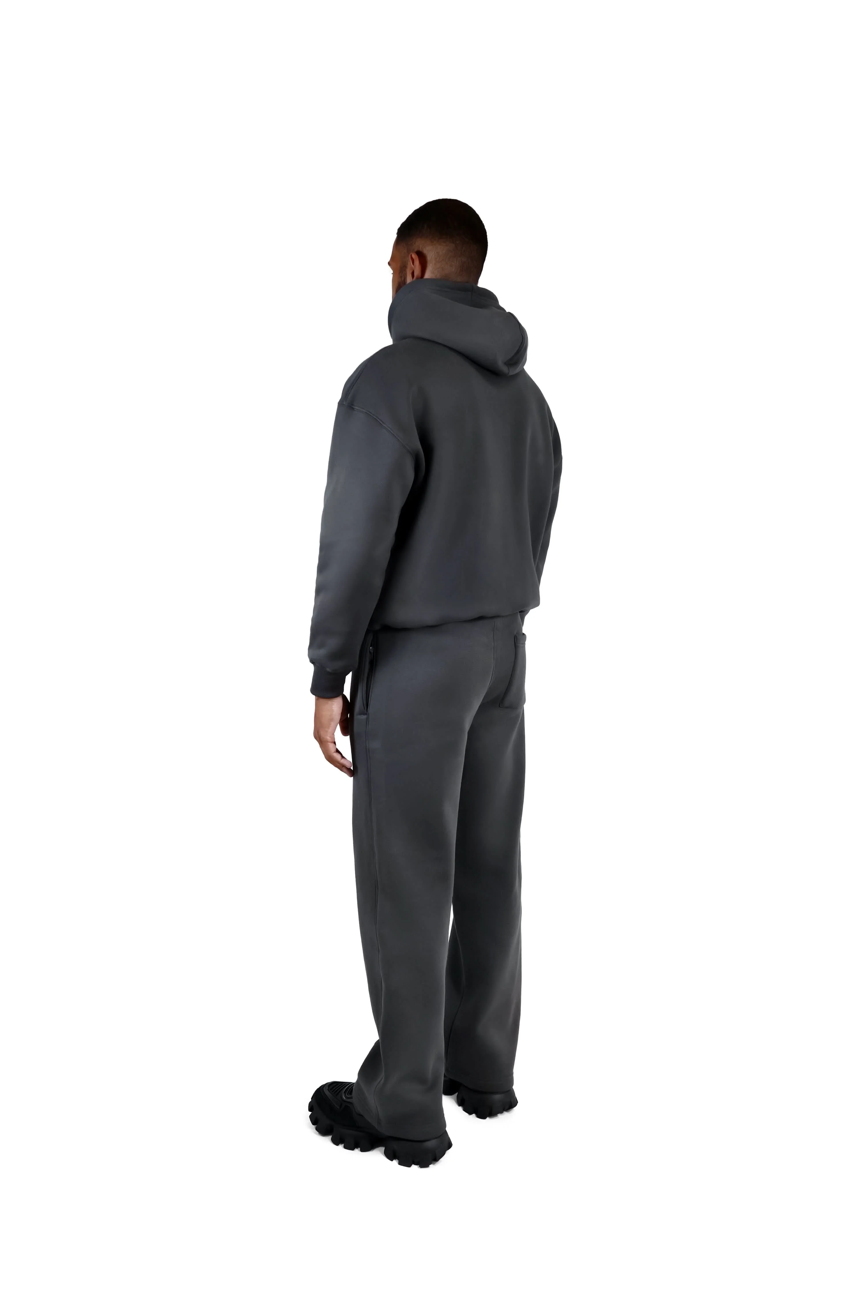 Ultra Luxury Wide Leg Joggers 550GSM - Image 18