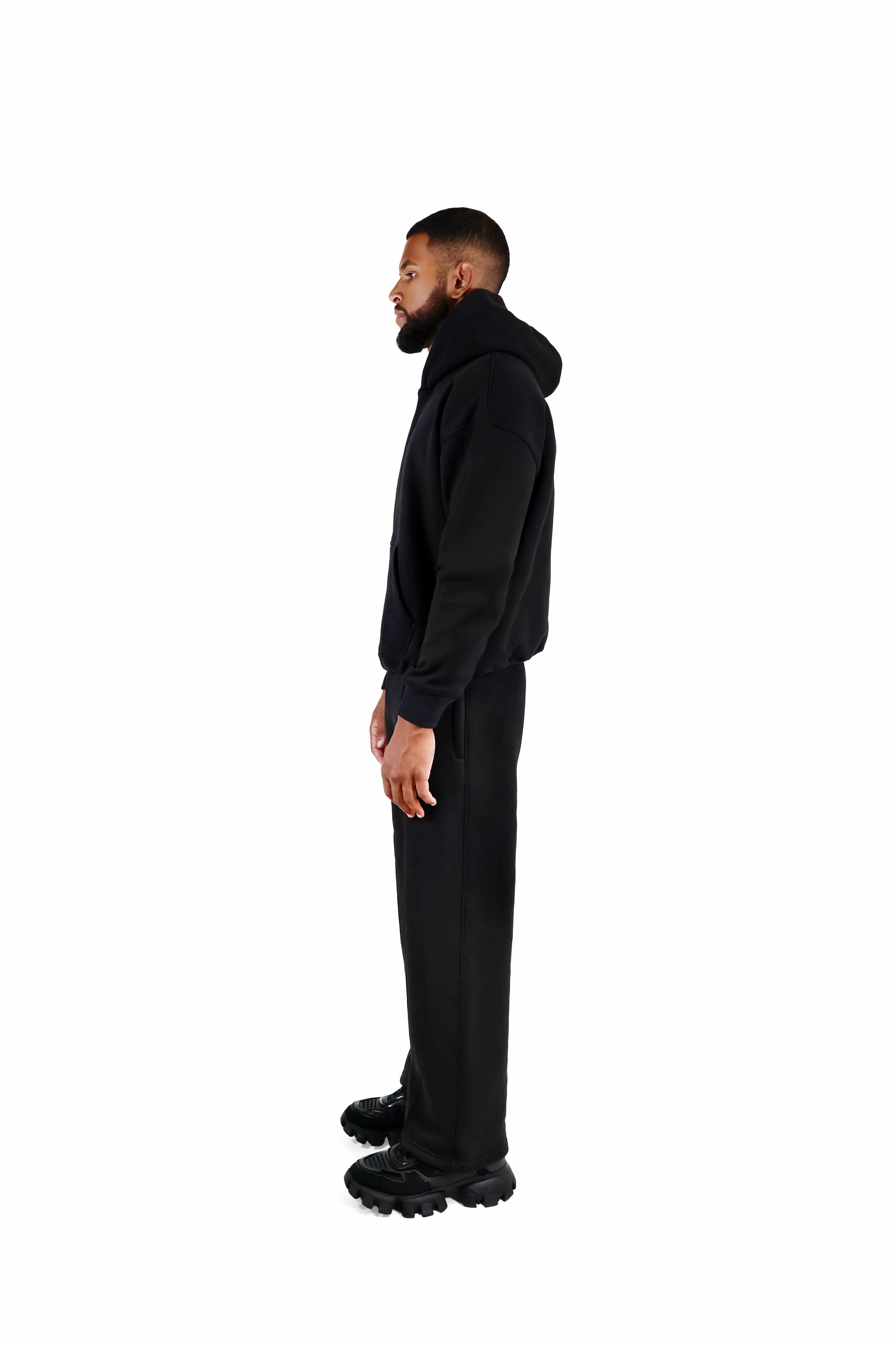 Ultra Luxury Wide Leg Joggers 550GSM - Image 4