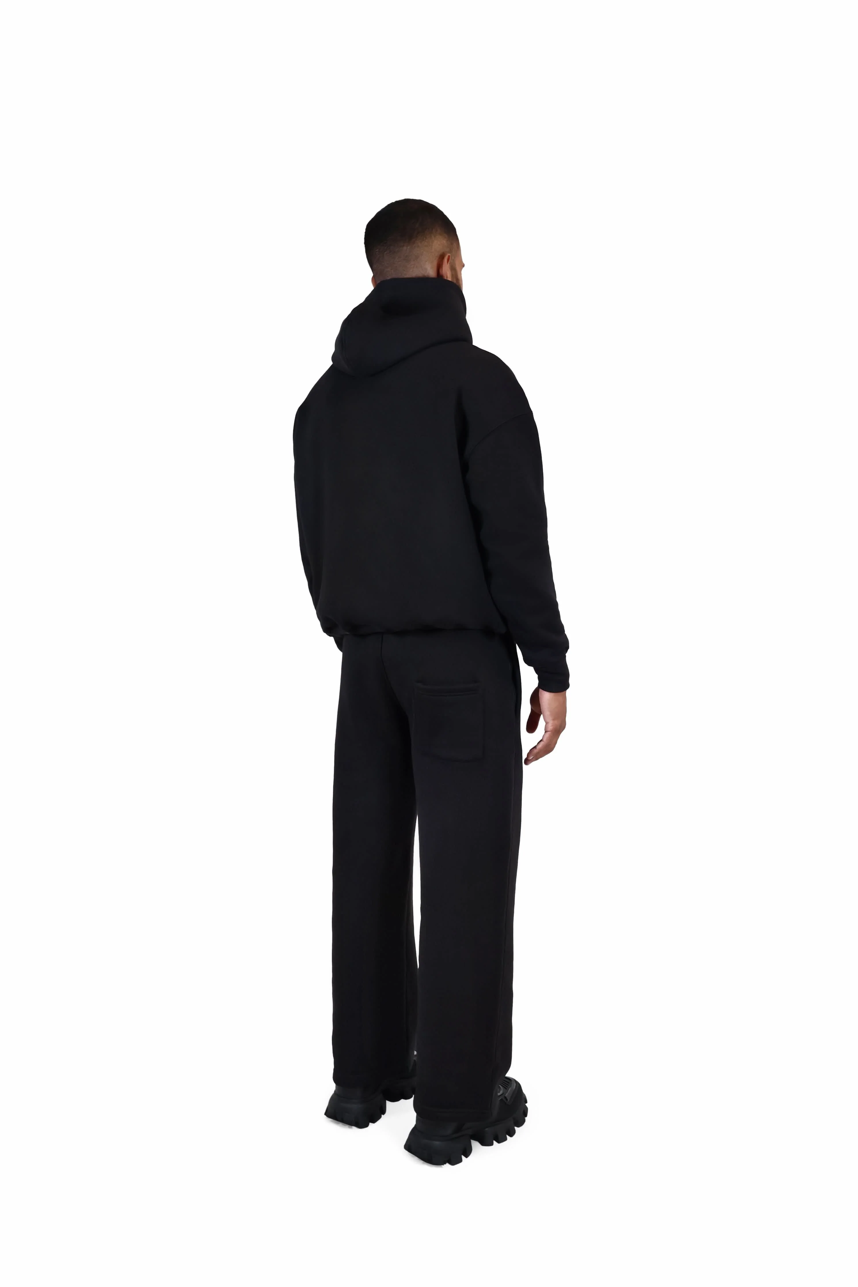 Ultra Luxury Wide Leg Joggers 550GSM - Image 7