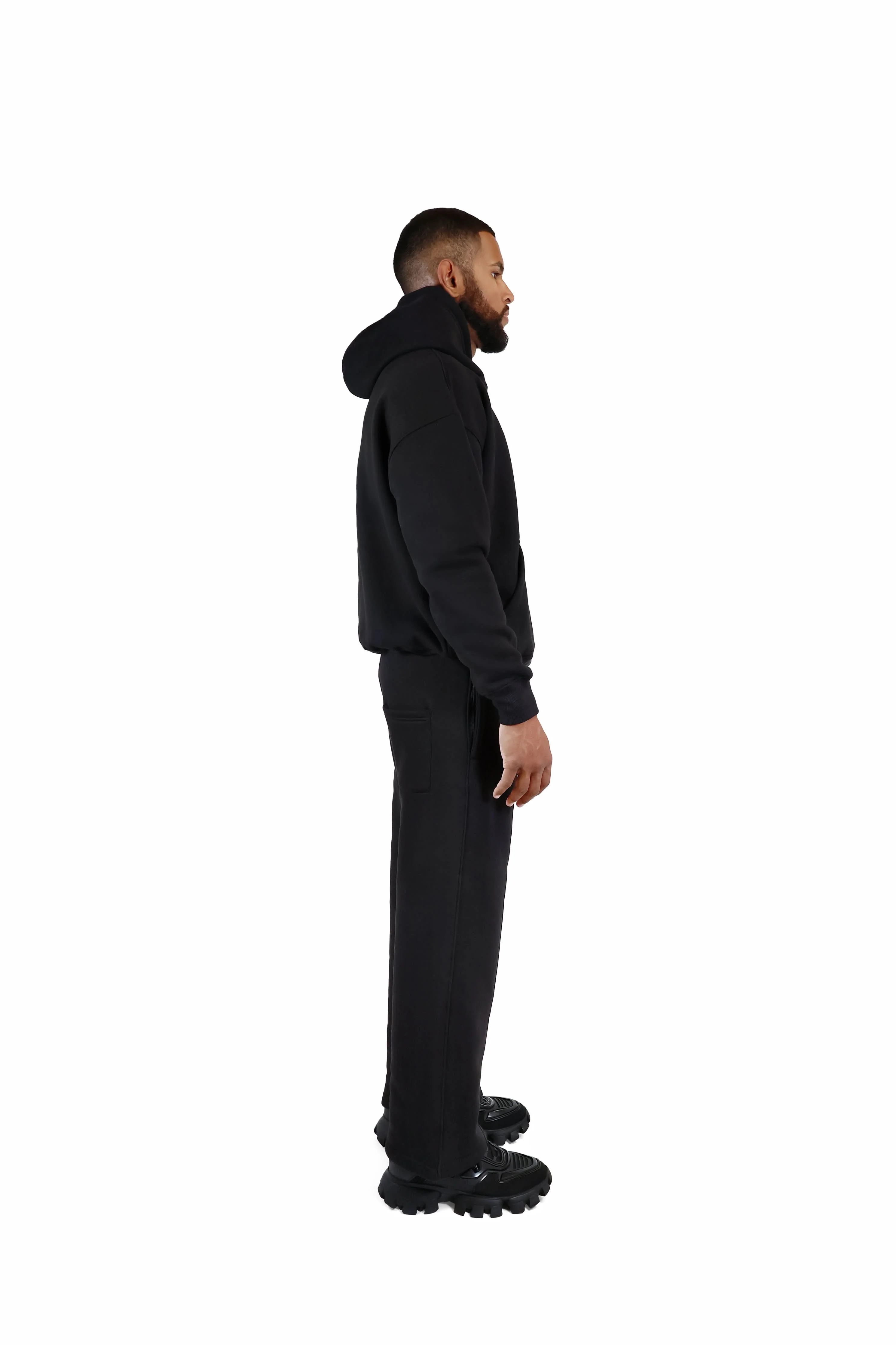 Ultra Luxury Wide Leg Joggers 550GSM - Image 8