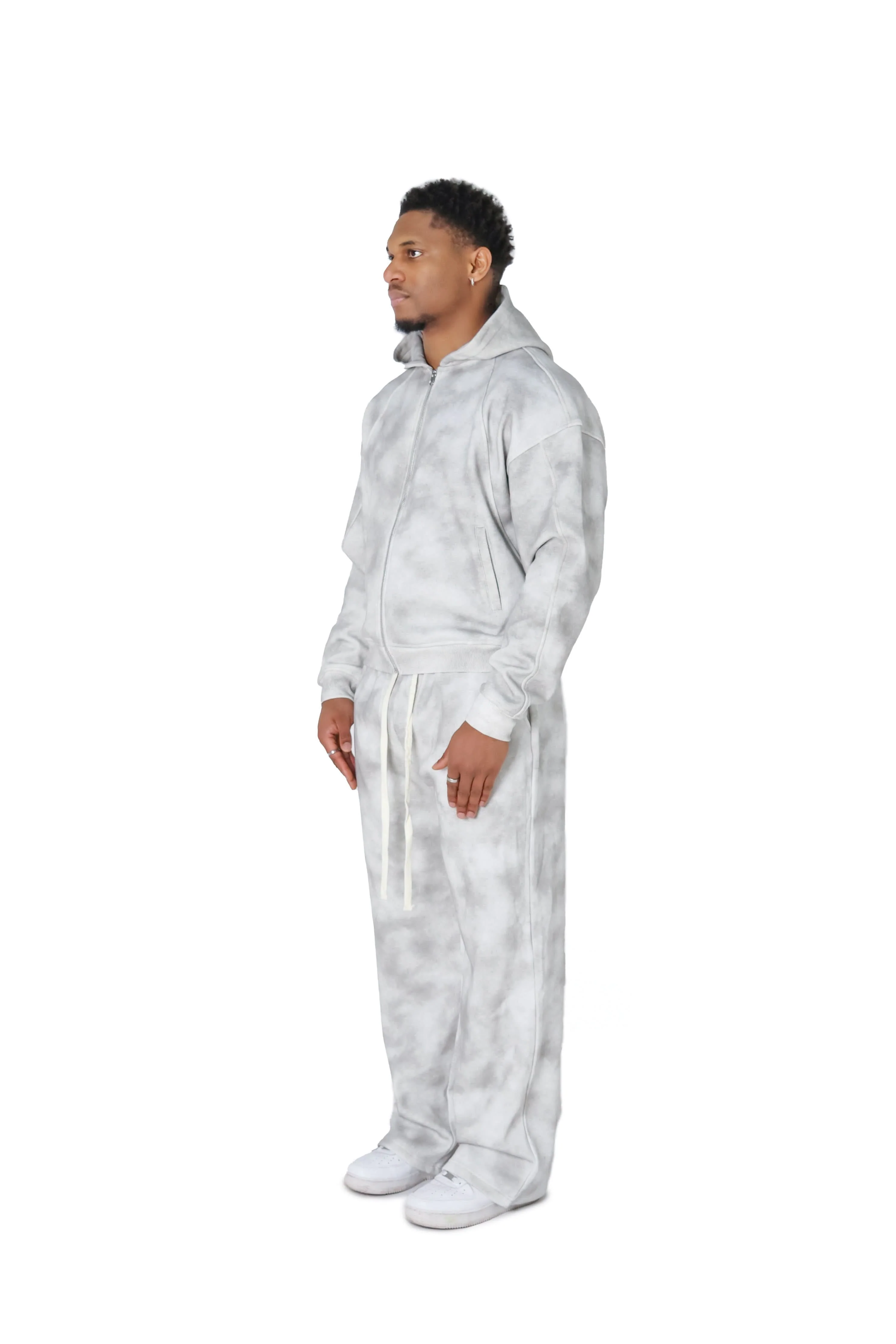 Grey Sunfade Cloud Hoodies - Image 3