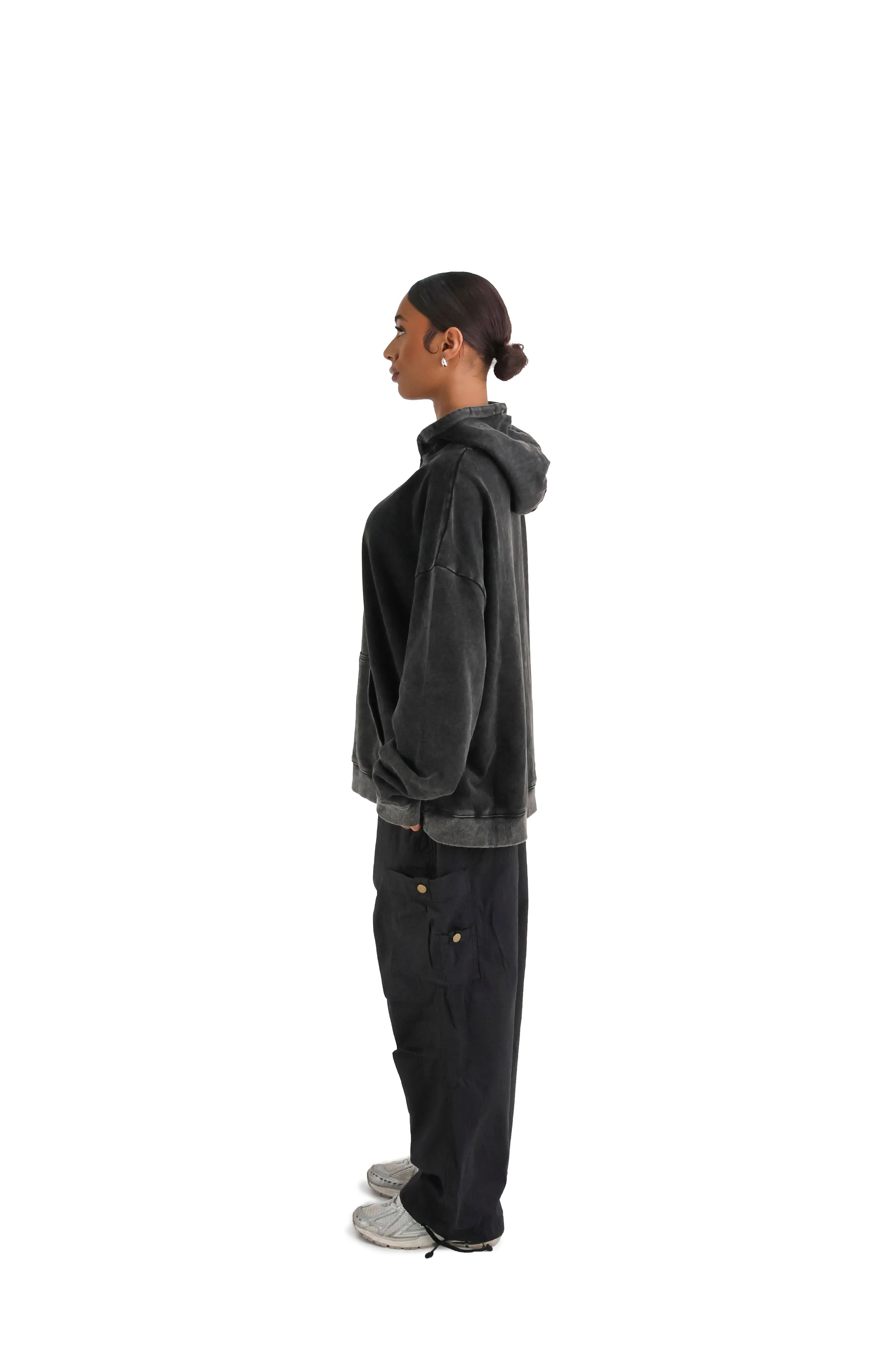 Vintage Acid Wash Oversized Hoodies 350GSM - Image 4