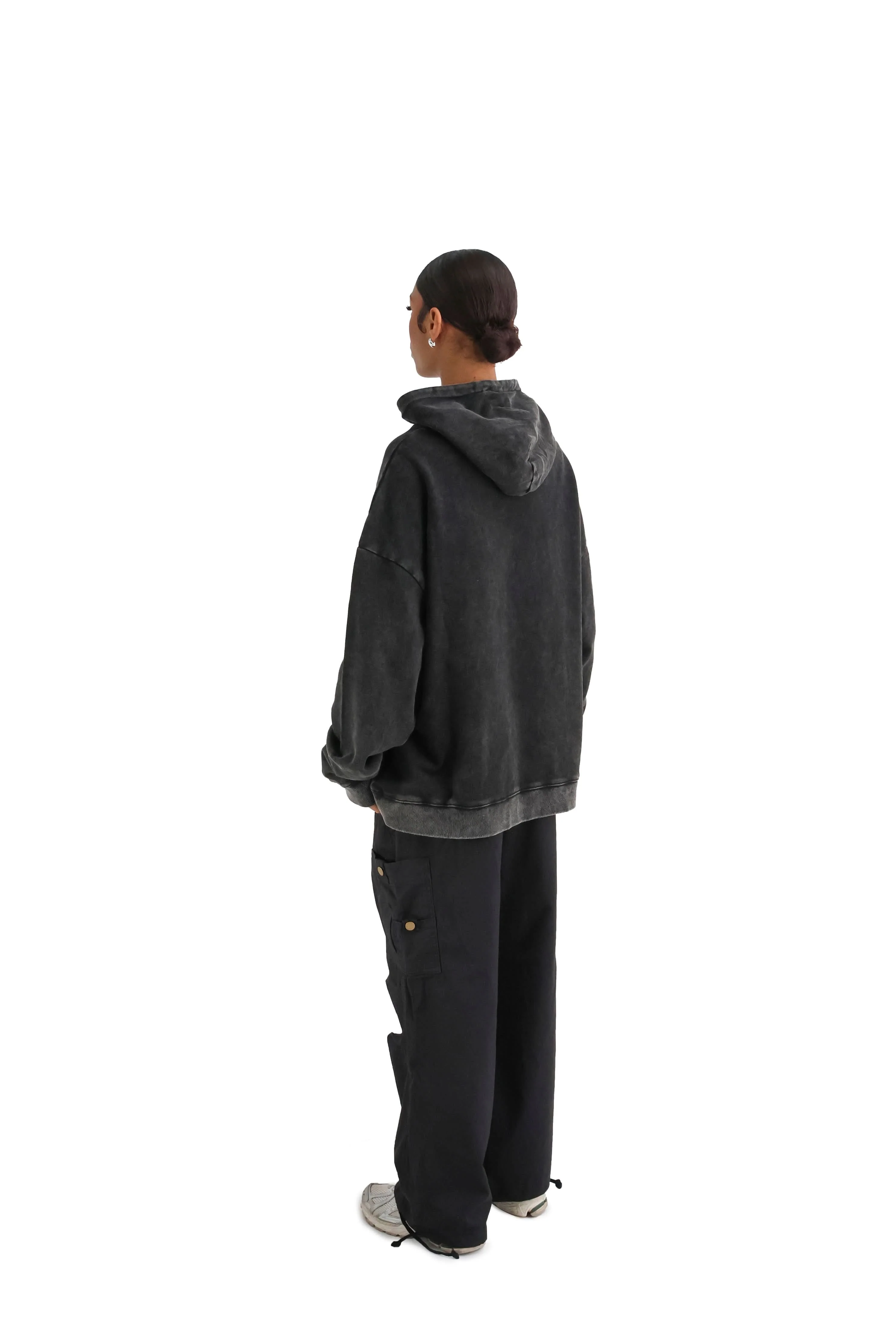 Vintage Acid Wash Oversized Hoodies 350GSM - Image 5