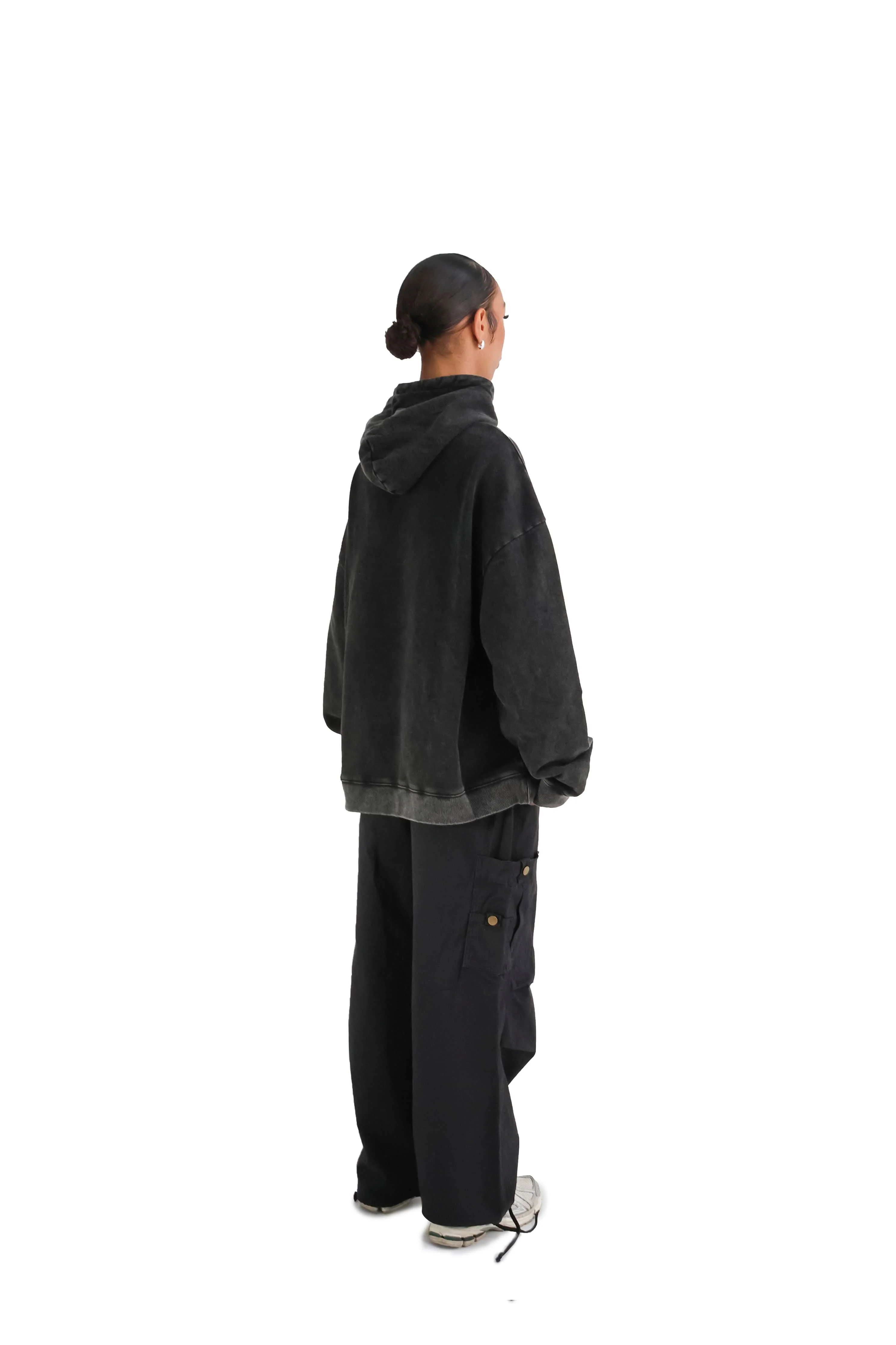Vintage Acid Wash Oversized Hoodies 350GSM - Image 7