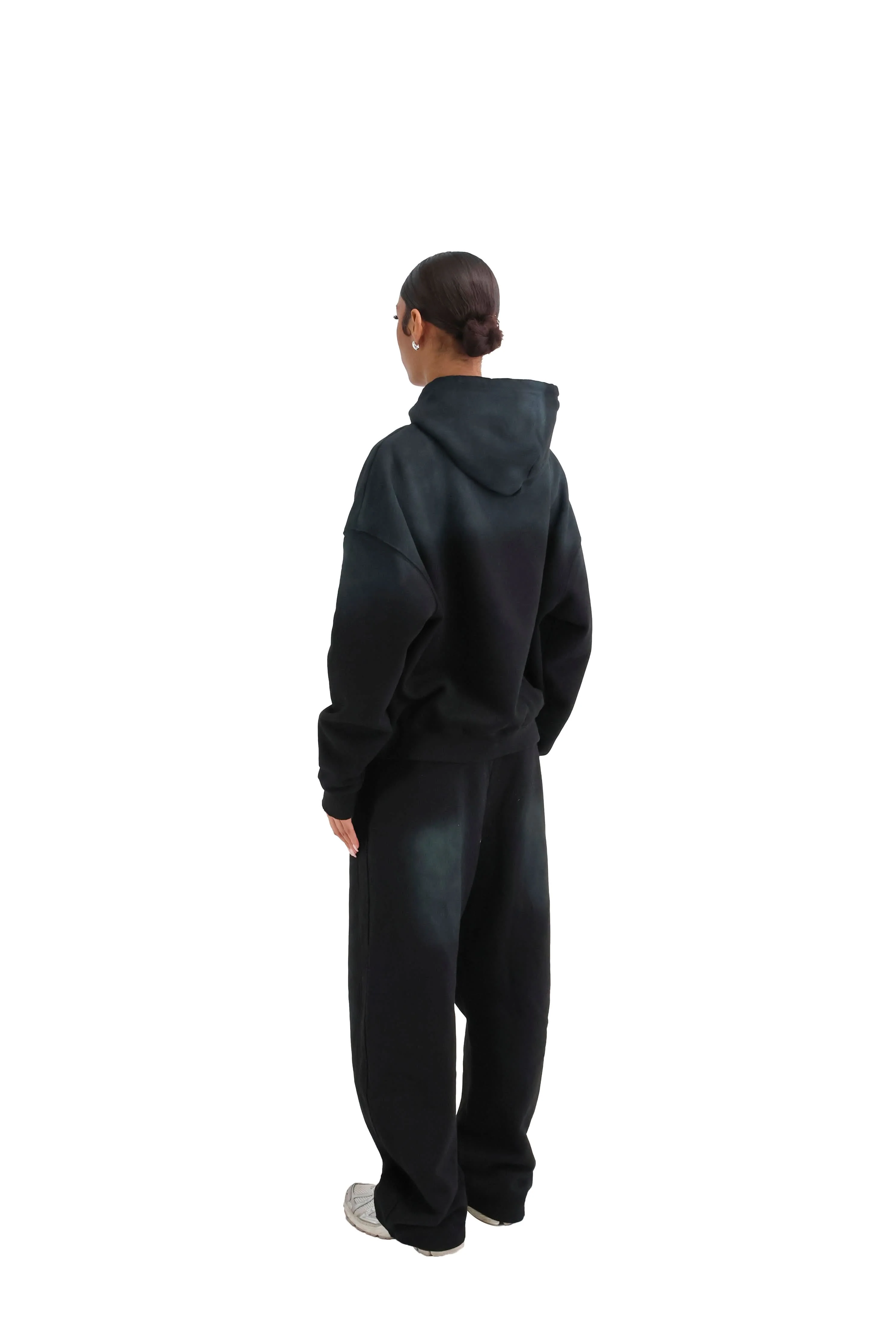 Vintage Sunfade Oversized Cropped Hoodies 400GSM - Image 13