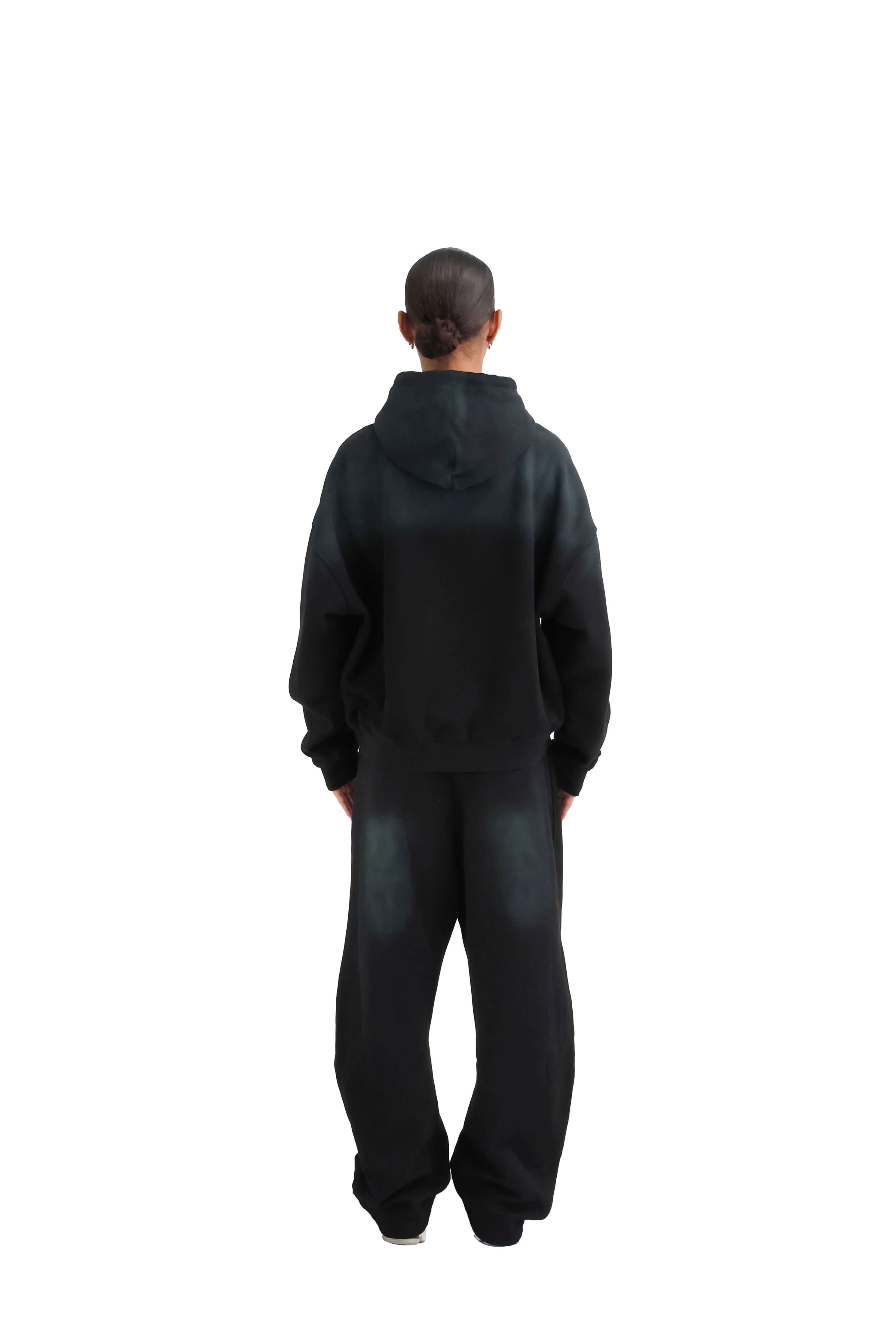 Vintage Sunfade Oversized Cropped Hoodies 400GSM - Image 14