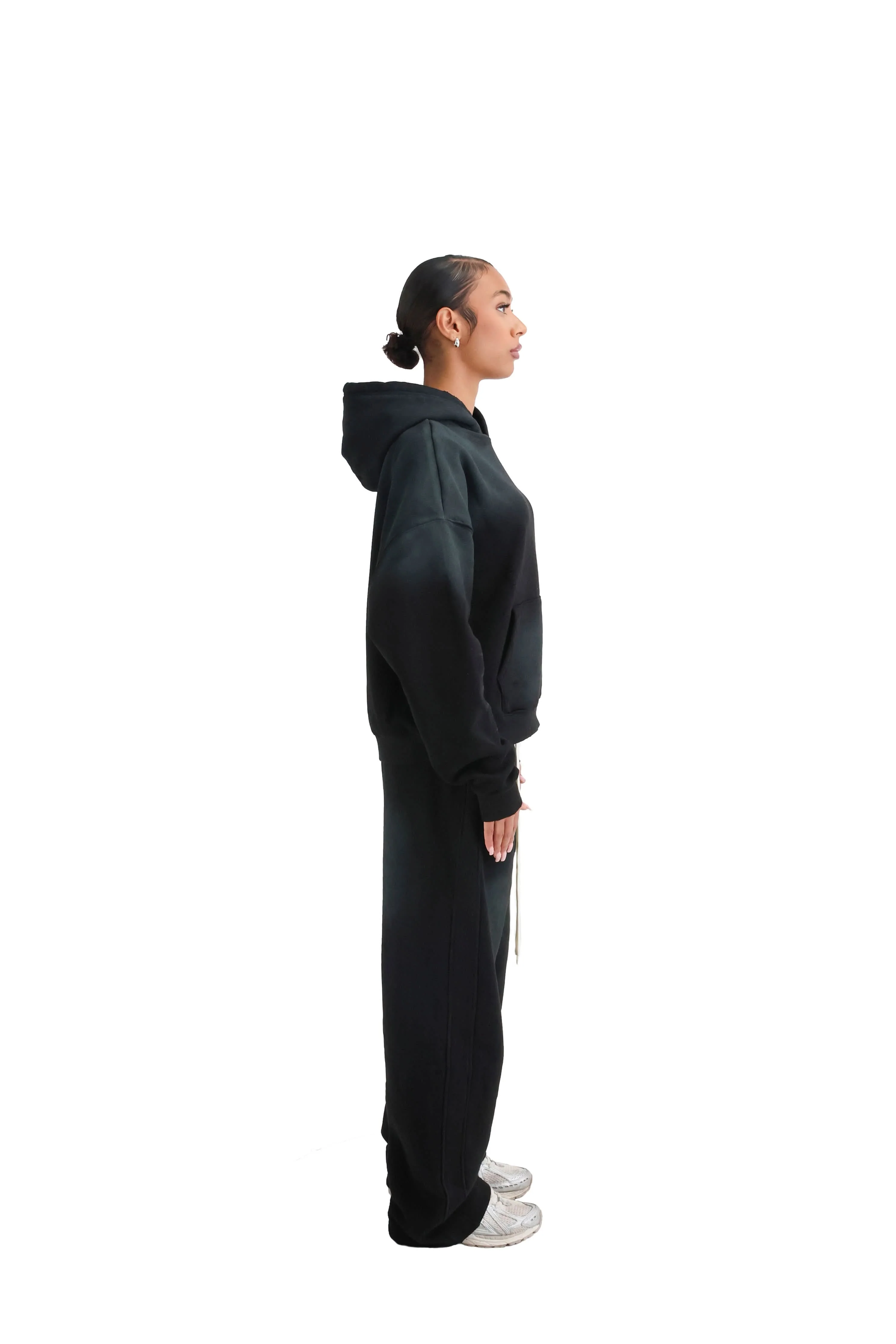 Vintage Sunfade Oversized Cropped Hoodies 400GSM - Image 16