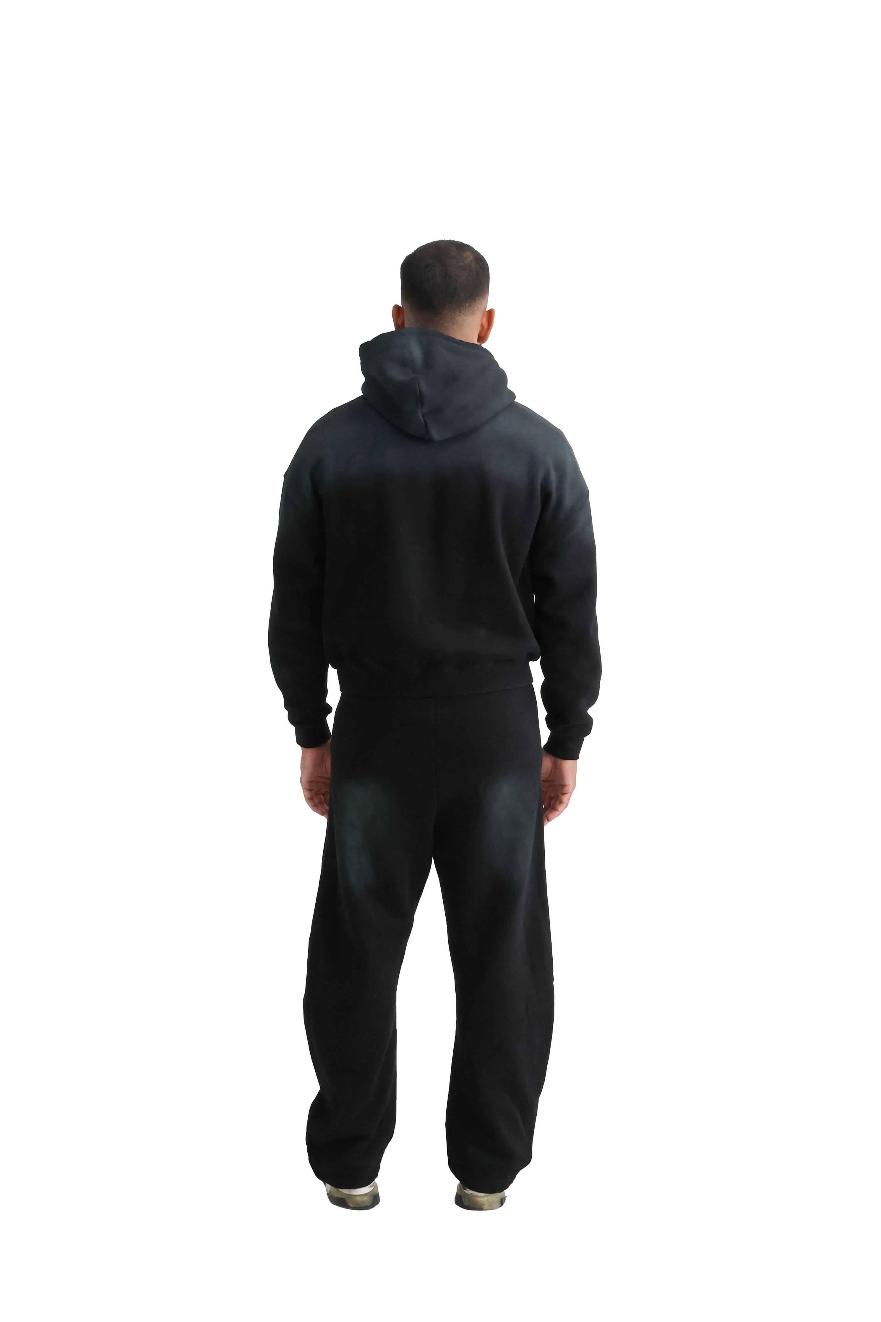 Vintage Sunfade Oversized Cropped Hoodies 400GSM - Image 6