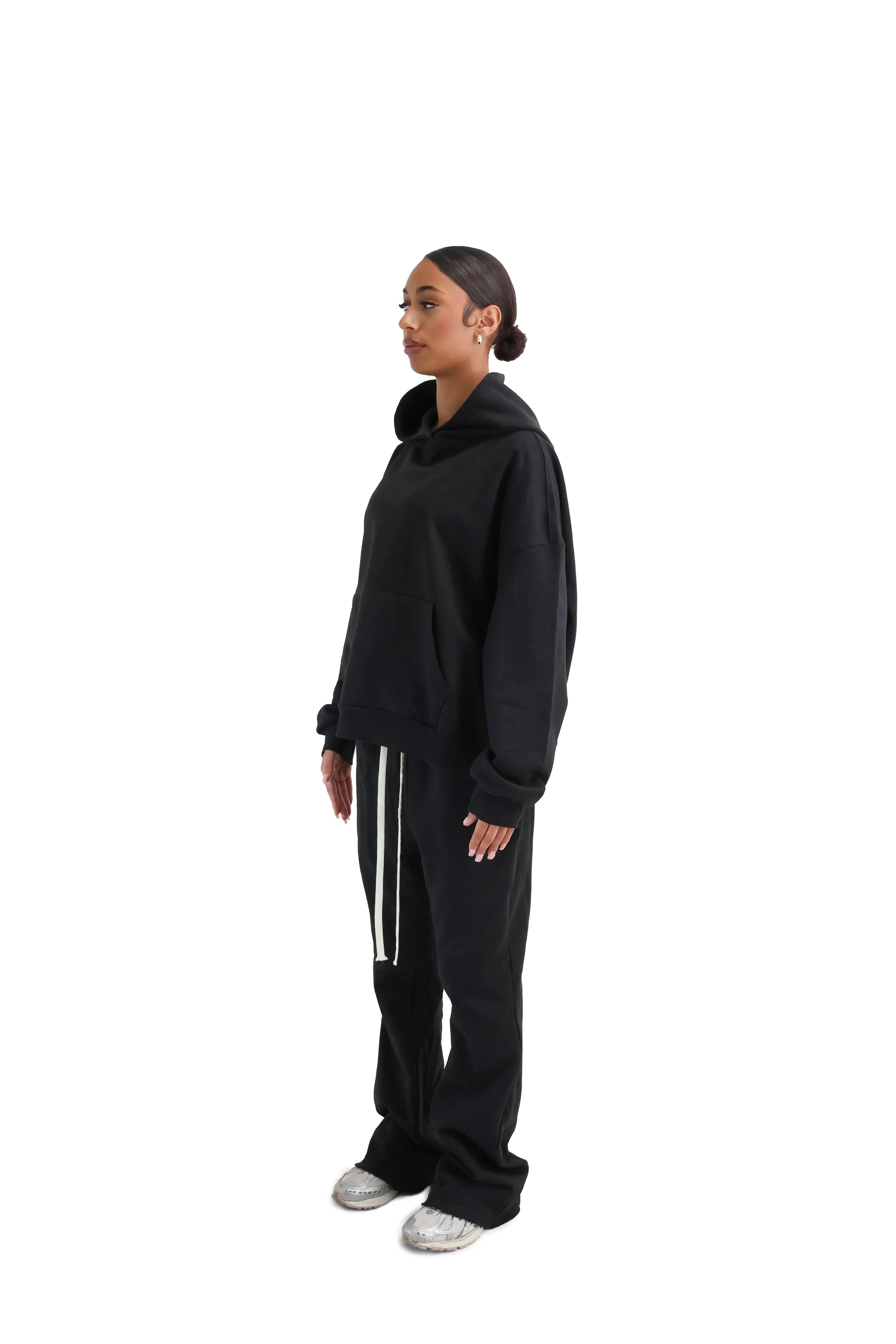 Oversized Flared Joggers 420GSM - Image 10