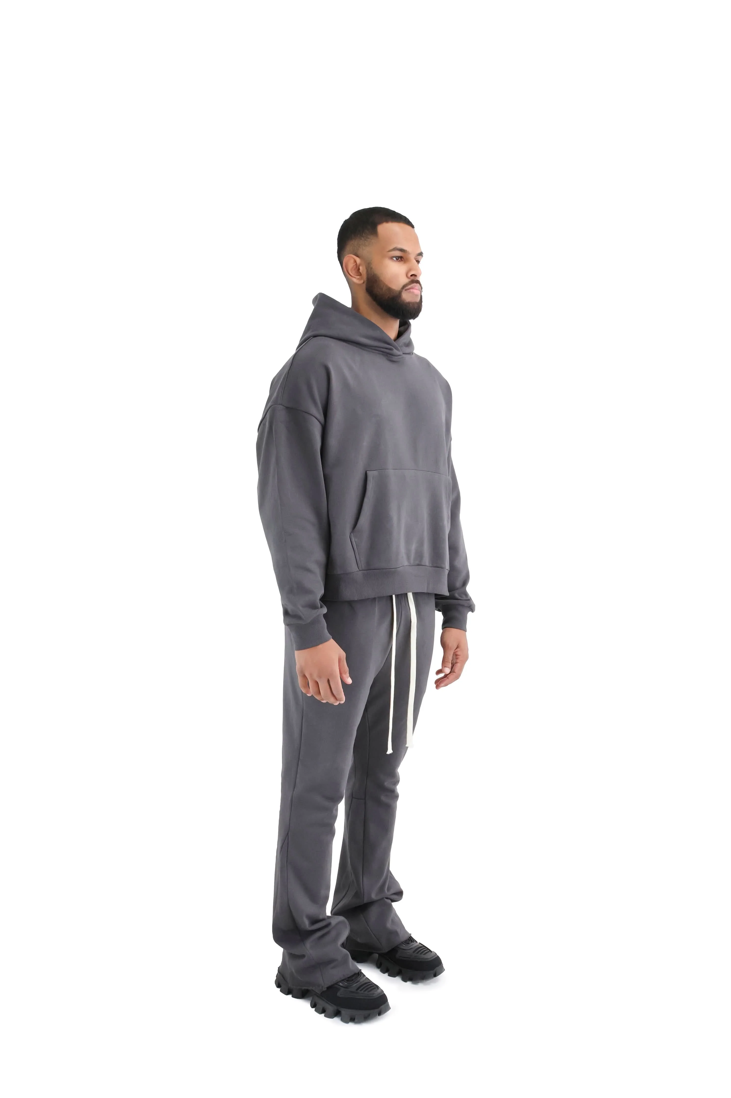 Oversized Flared Joggers 420GSM - Image 17