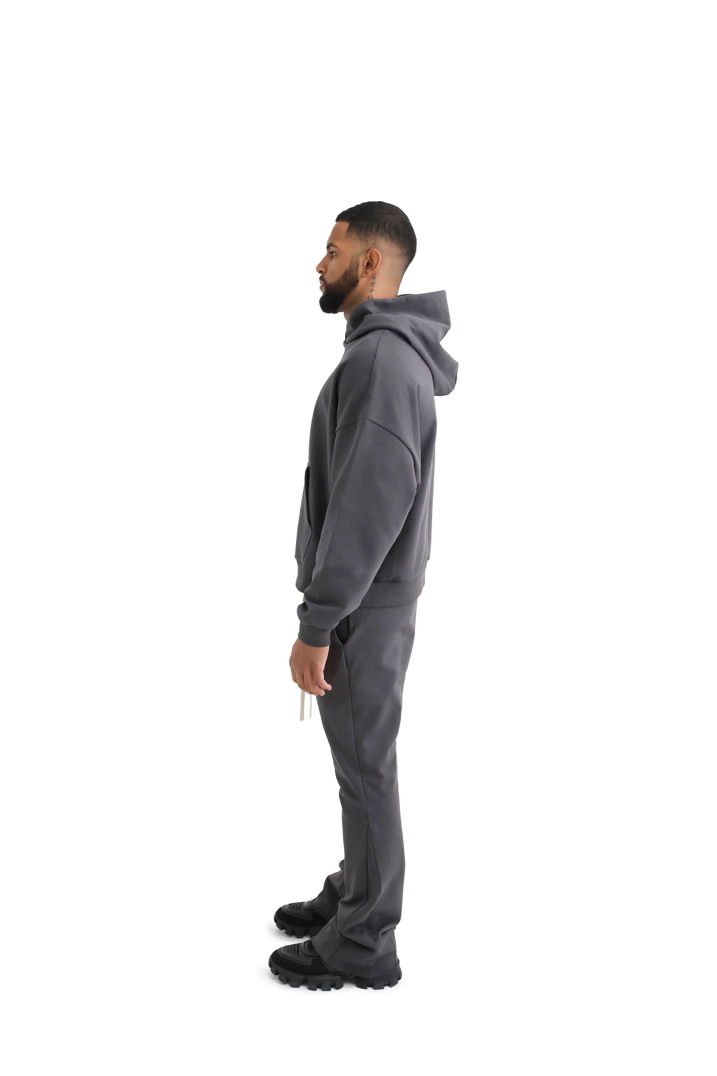 Oversized Flared Joggers 420GSM - Image 20