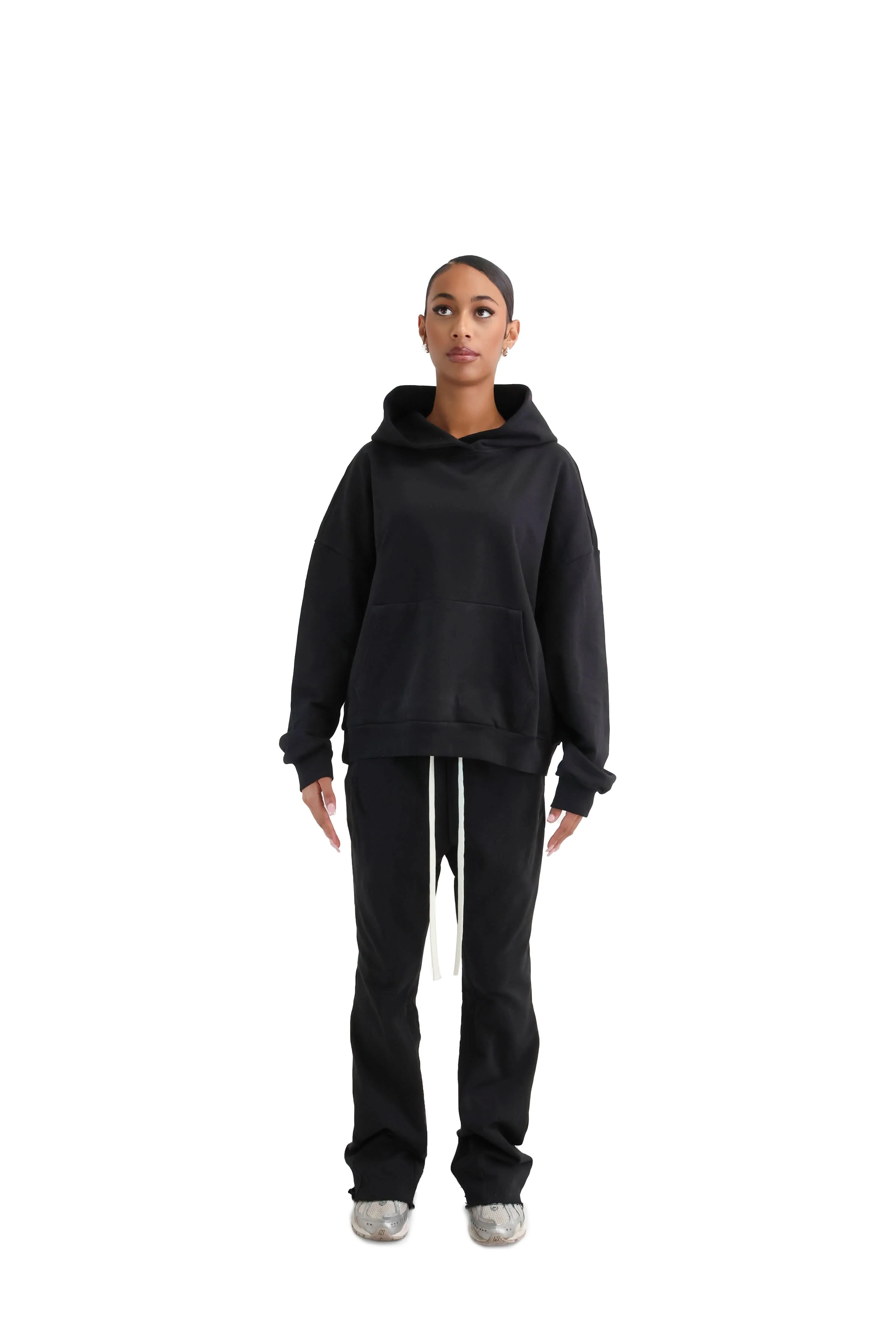 Oversized Flared Joggers 420GSM - Image 9