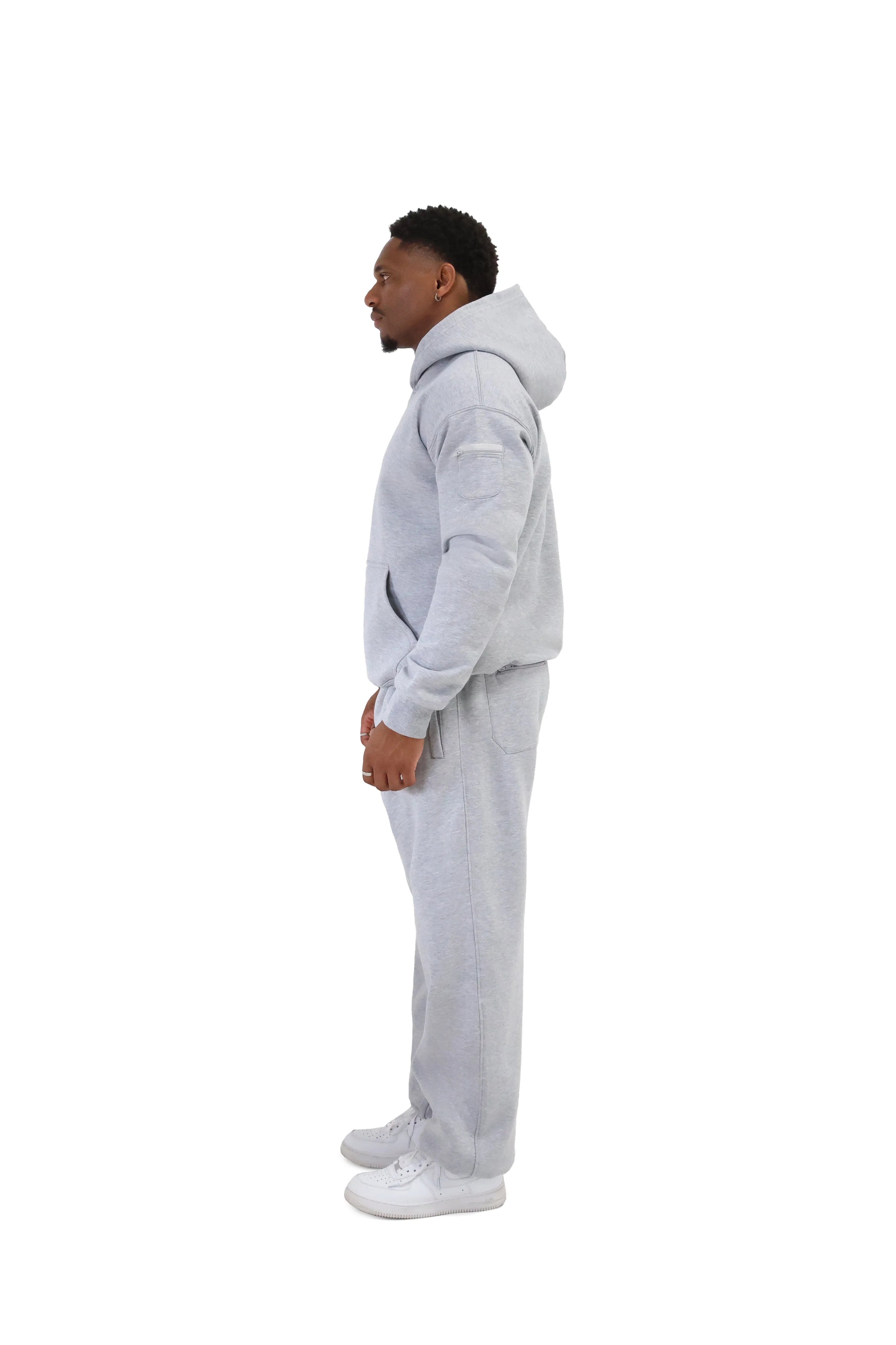 Wide Leg Cuffed Joggers 330gsm - Image 12