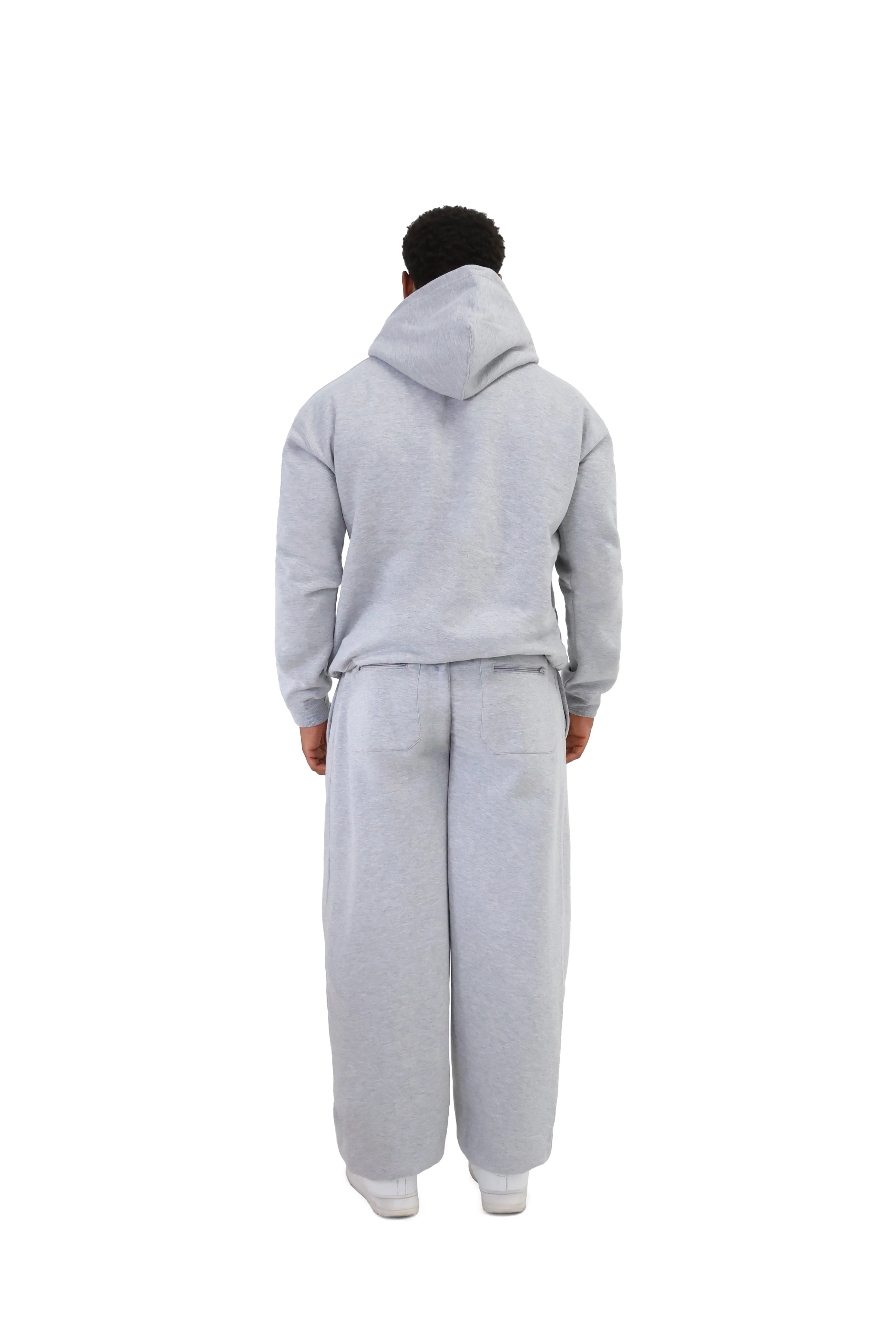 Wide Leg Cuffed Joggers 330gsm - Image 14