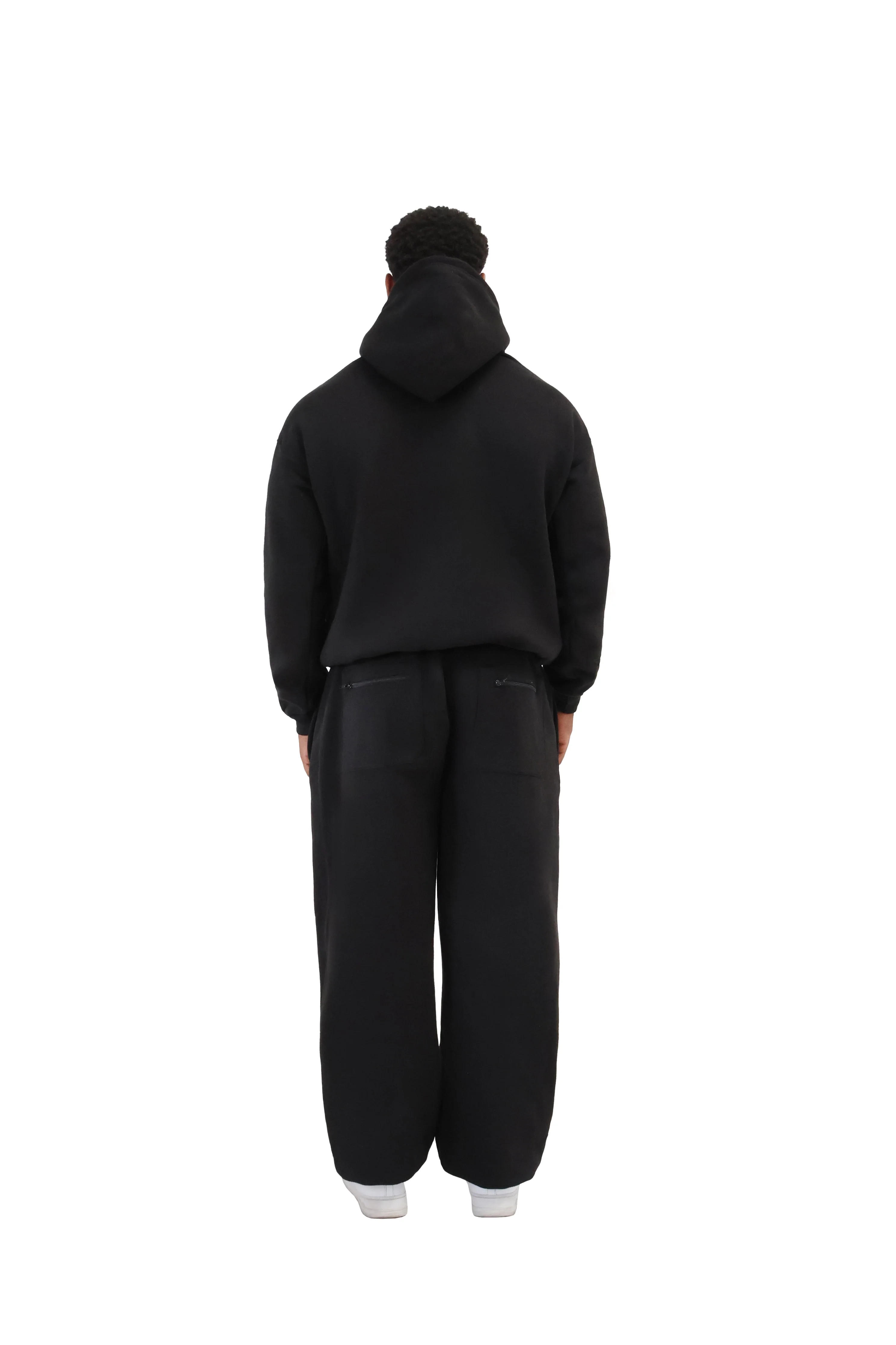 Wide Leg Cuffed Joggers 330gsm - Image 6