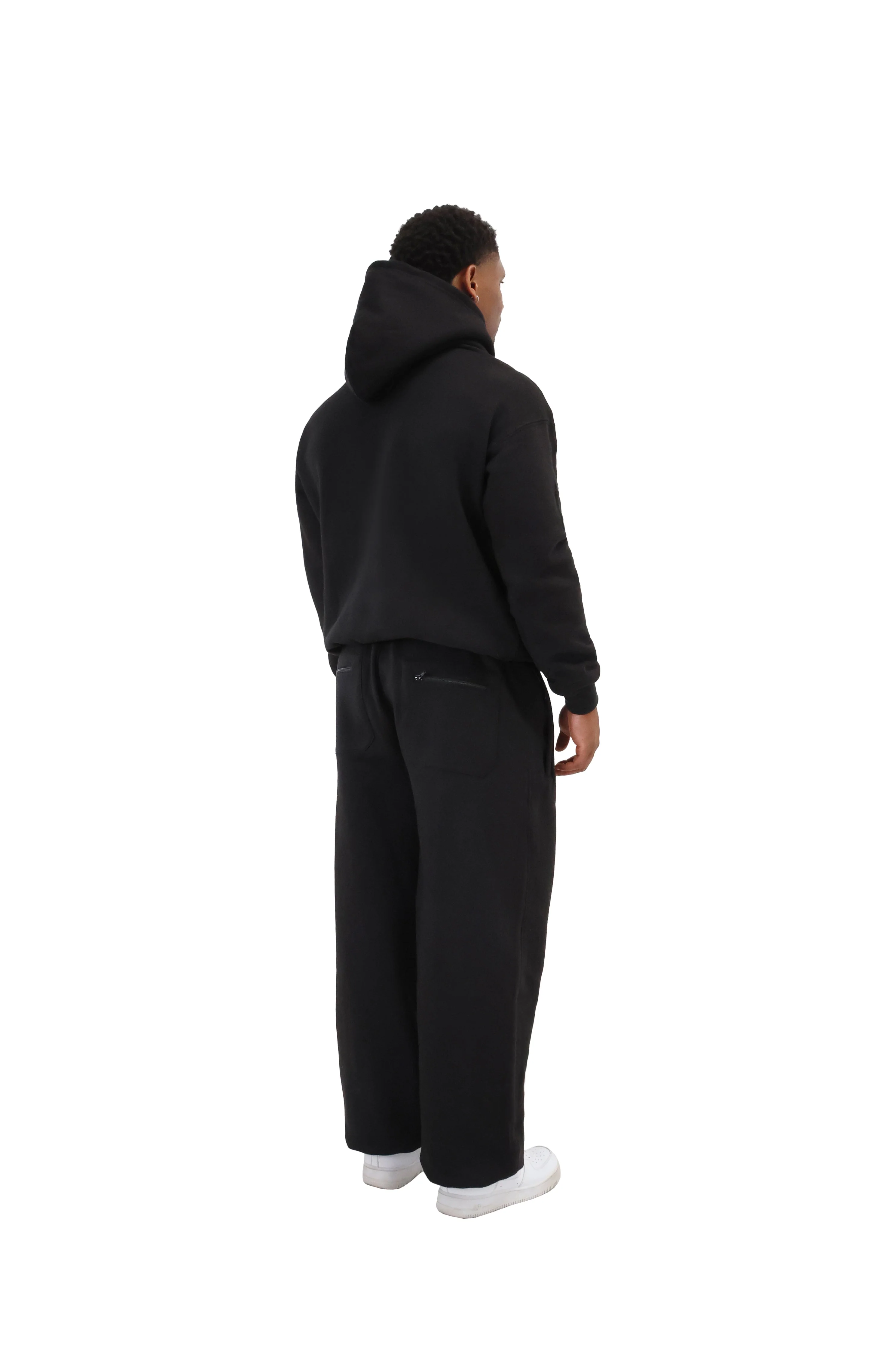 Wide Leg Cuffed Joggers 330gsm - Image 7