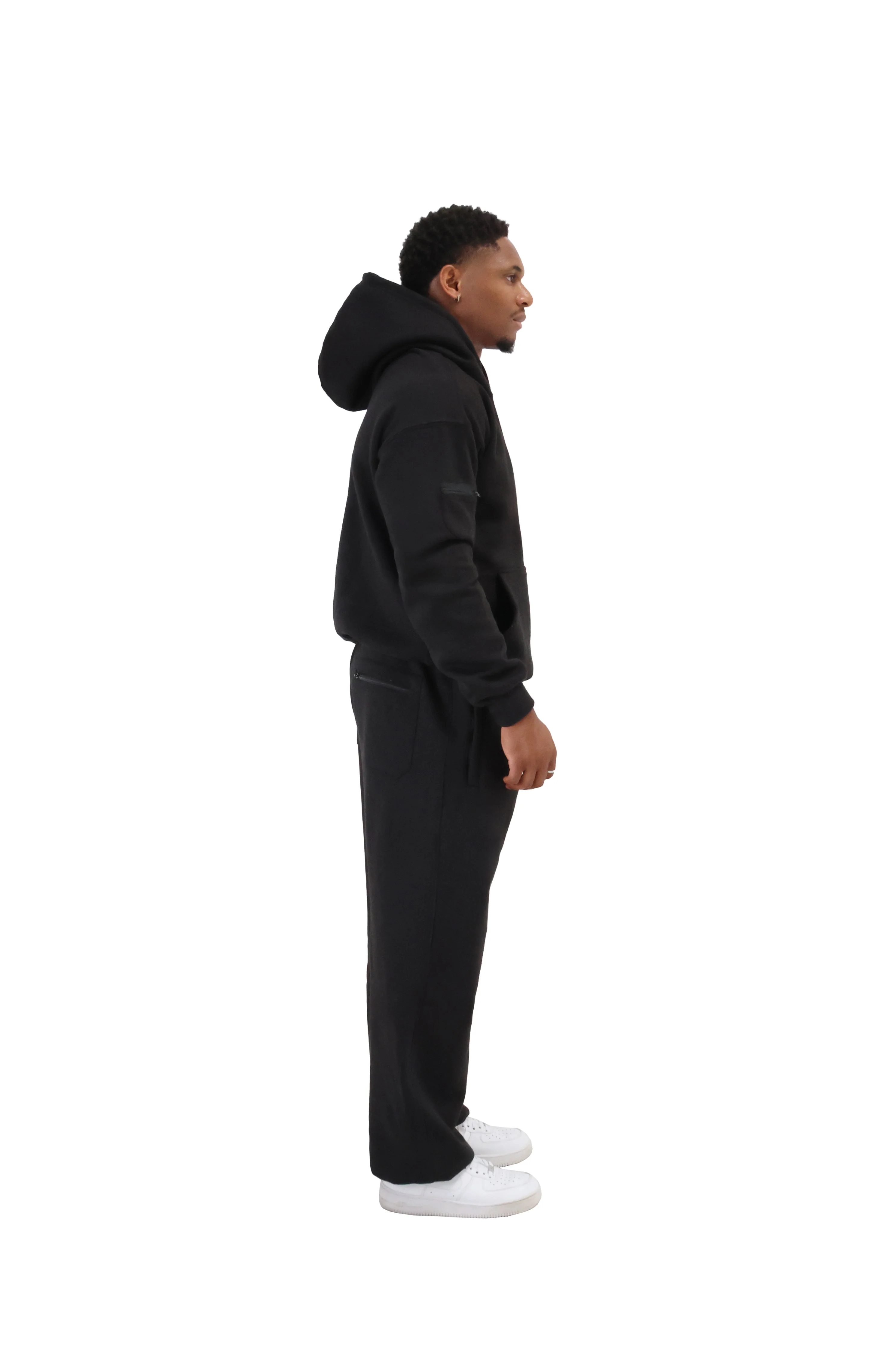 Wide Leg Cuffed Joggers 330gsm - Image 8